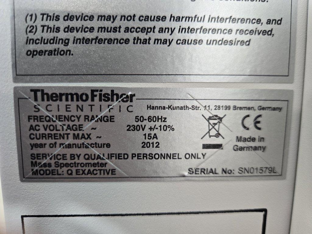 Thermo Q Exactive LC/MS Mass Spec Spectrometer 2012 Germany 230V 50/60Hz