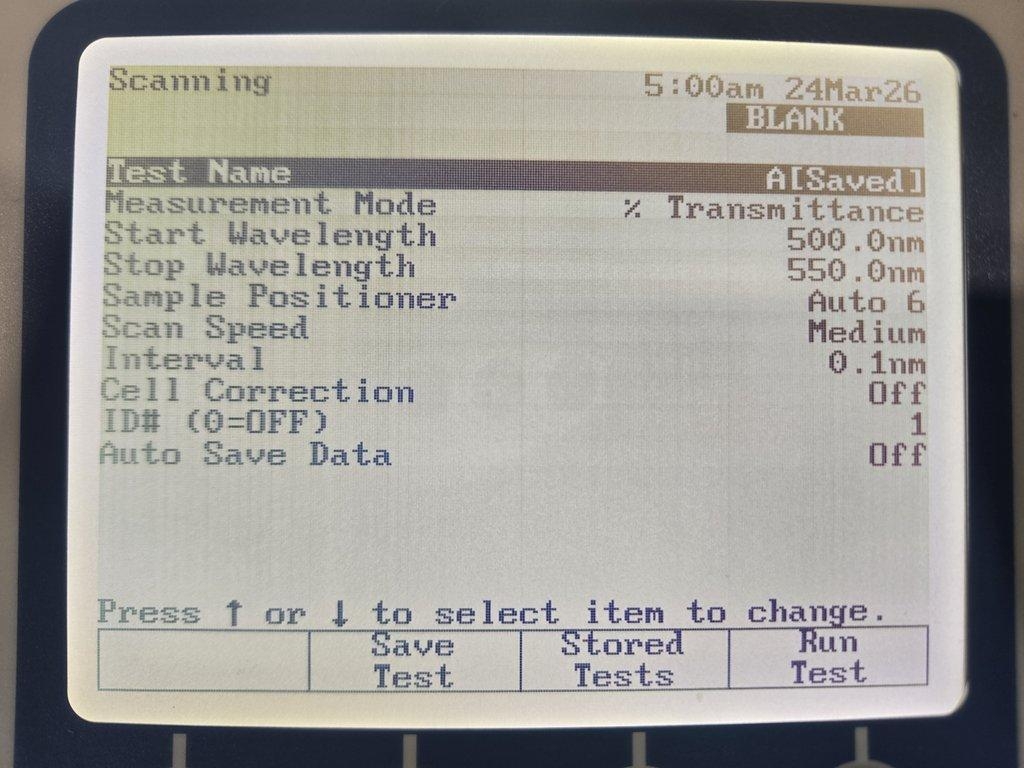 Thermo Scientific GEN105 UV-Vis-P Spectrophotometer, Very Good Condition
