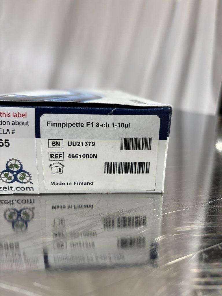 Thermo Scientific Finnpipette F1 8-ch 1-10uL Pipetting Equipment Excellent Condition