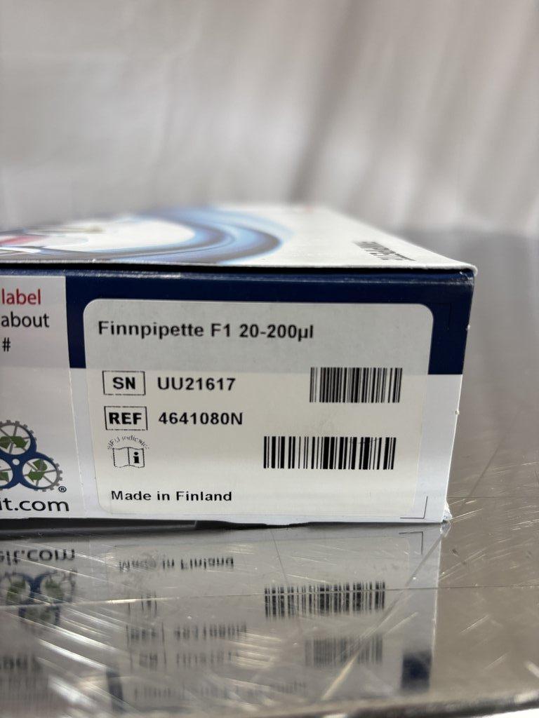 Thermo Scientific Finnpipette F1 20-200uL Adjustable Pipette with Excellent Condition