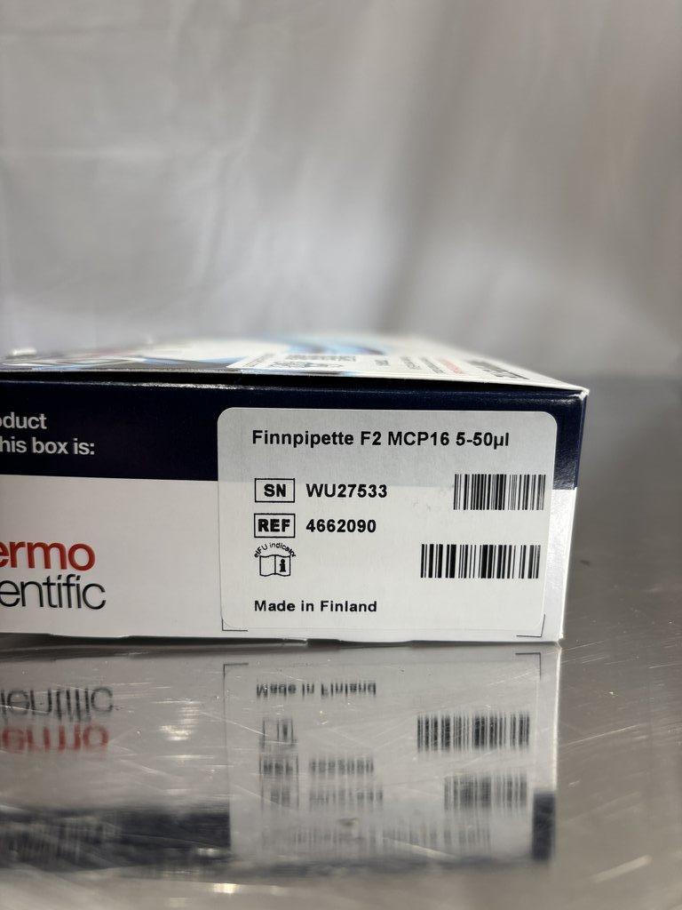 Thermo Scientific 4662090 Finnpipette F2 Pipette 5-50uL Good Condition