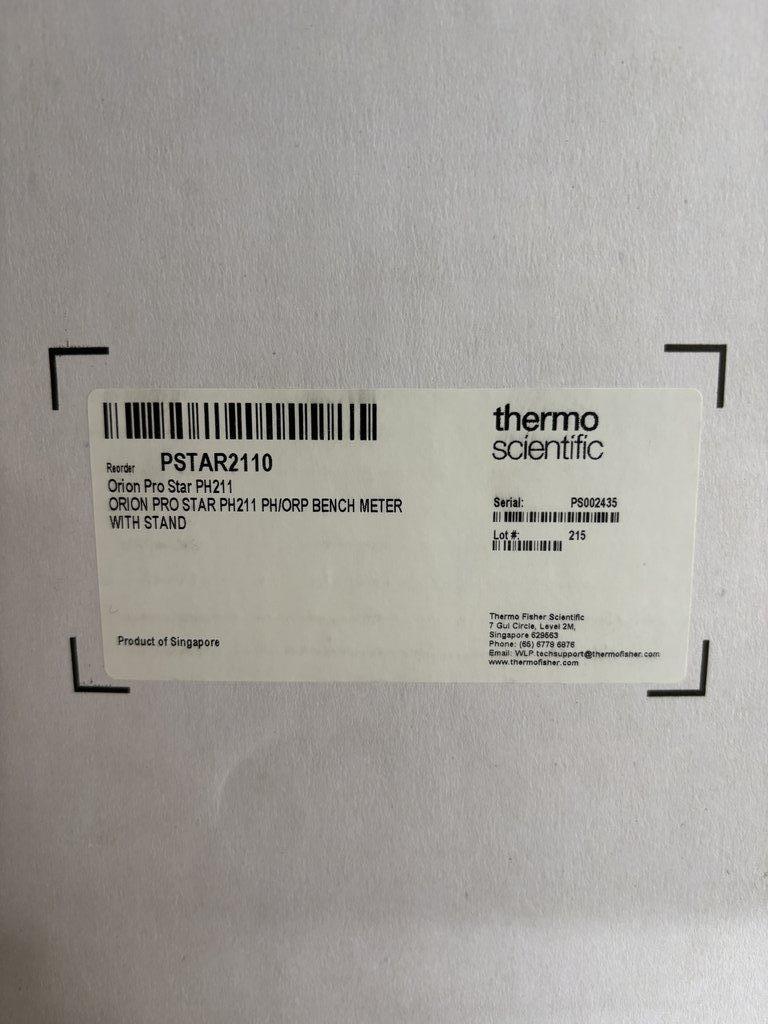 Thermo PSTAR2110 Orion Pro Star PH211 pH Meter - Excellent Condition