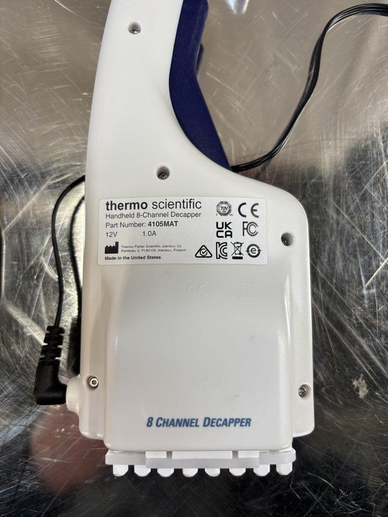 Thermo Scientific 4105MAT 8 Channel Decapper Unit for Sample Processing