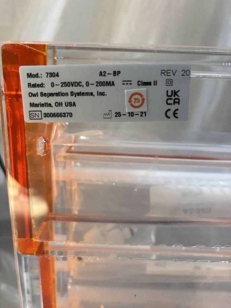 Owl Separation Systems Inc. Owl A2-BP 7304 Electrophoresis System G Condition