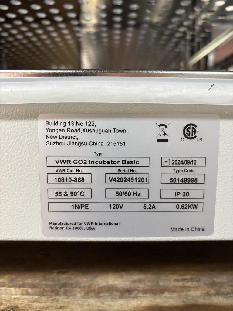 VWR C02 Incubator Basic Lab Equipment for Cell Culture Testing