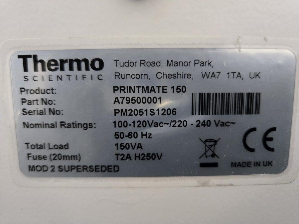 Thermo Scientific Printmate 150 Laboratory Printer G Condition to Format Slides