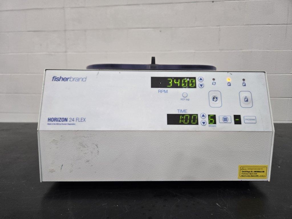 Druker Diagnostics Horizon-24-Flex Fisher Centrifuge 100-240v Clinical Use