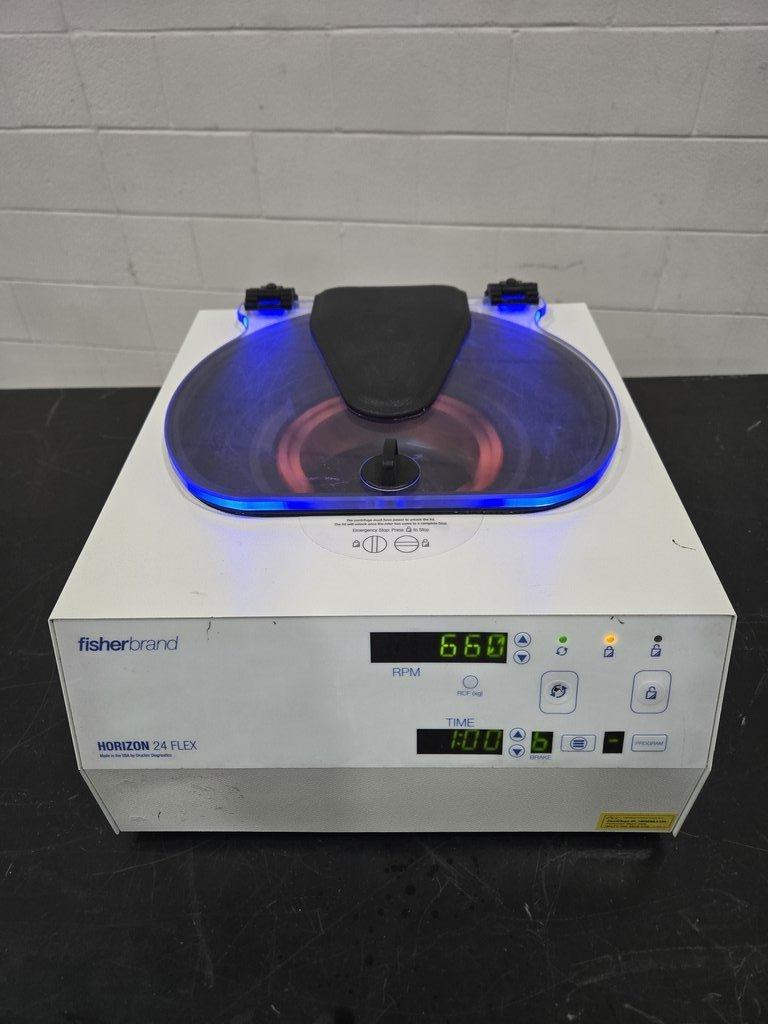 Druker Diagnostics Horizon-24-Flex Fisher Centrifuge 100-240v Clinical Use