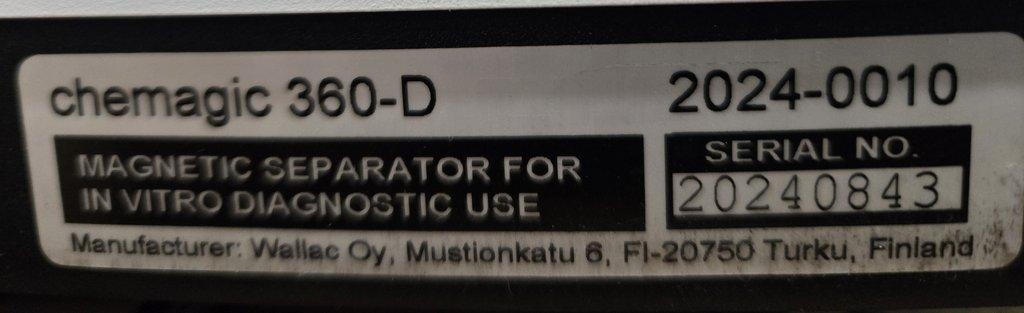 Perkin Elmer Chemagic 360-D Nucleic Acid Extractor, VG Condition