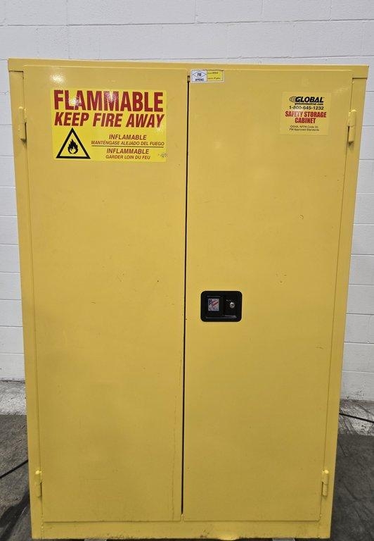 Global Industrial BM45 Flammable Storage Cabinet Safe Storage Solution
