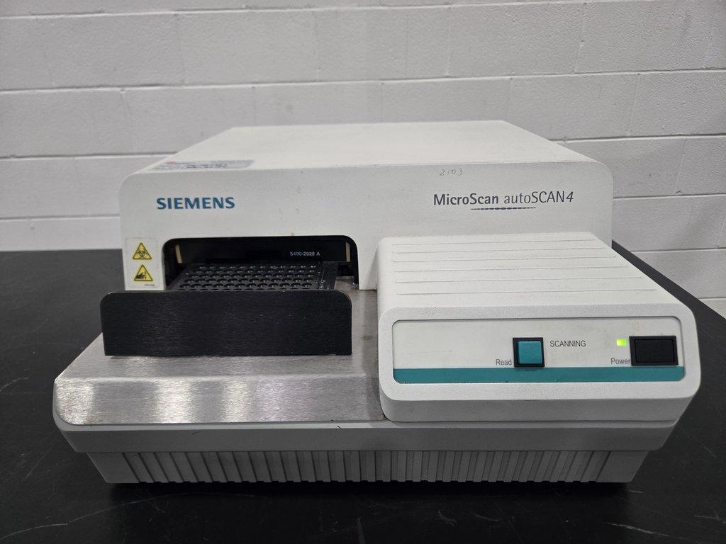 Siemens Microscan autoSCAN 4 Diagnostic Analyzer 115V-230V 50Hz/60Hz