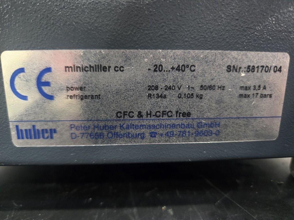 Huber polystat cc1 Microchiller/Heater for Laboratory, -20°C to +200°C