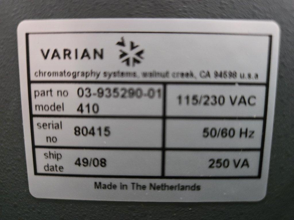 Varian Prostar Autosampler Model 410 HPLC Autosampler