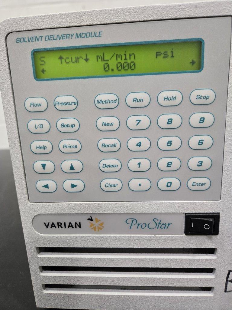 Varian ProStar Solvent Delivery Module 210 HPLC 6000 psi