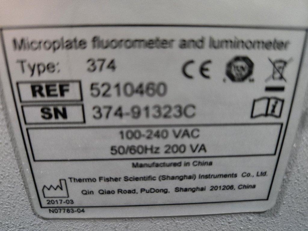 Thermo Scientific Fluoroskan Ascent FL Microplate Reader