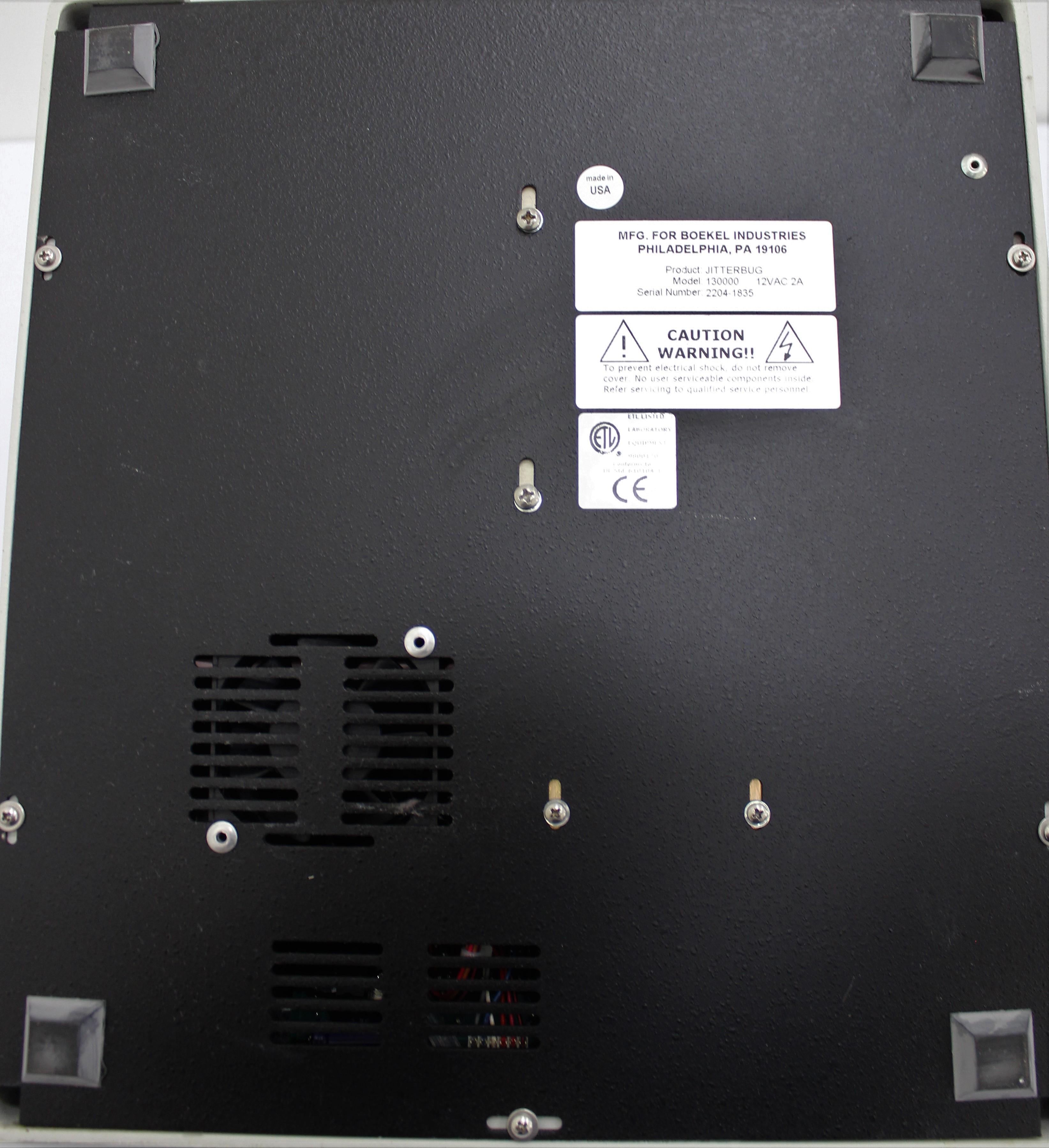 Boekel 130000 Microplate Shaker - Incubated, 575-1500 RPM, 40C Max Temp