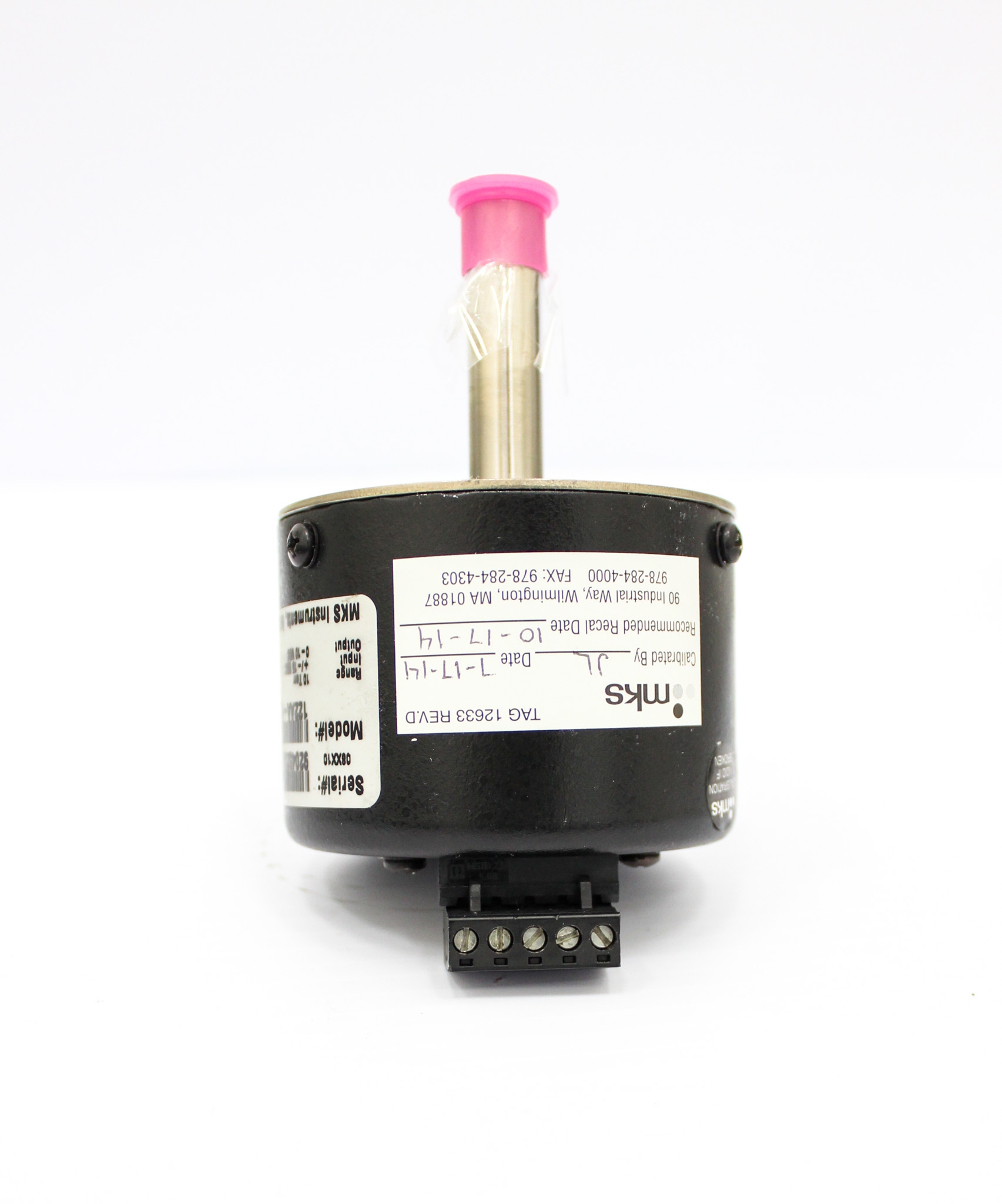 MKS 122AA-00010AB Pressure Transducer 10Torr Used Analyzer Gas