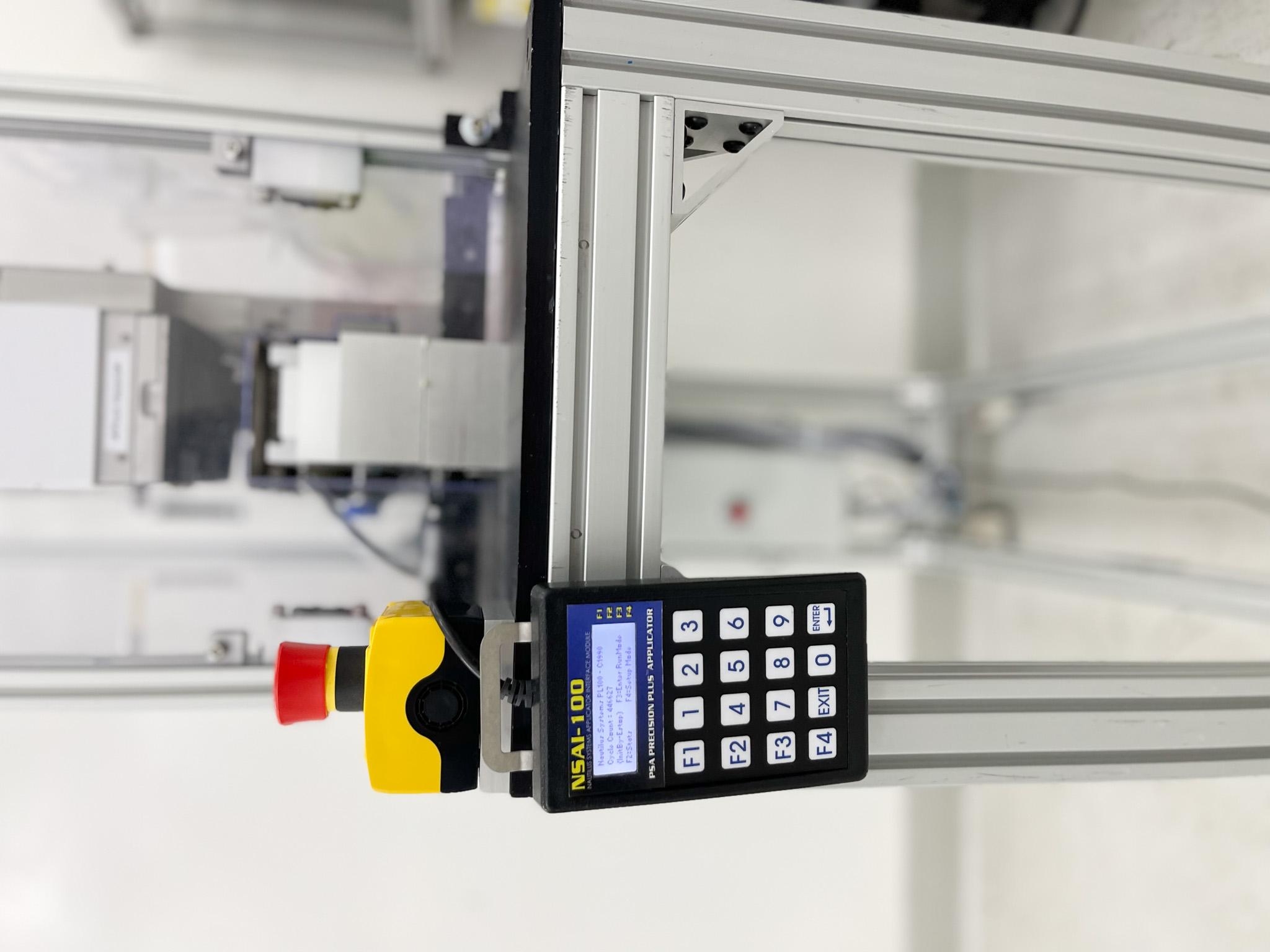 ATS 13-Label Application Robotic Automation Automated System No Computer