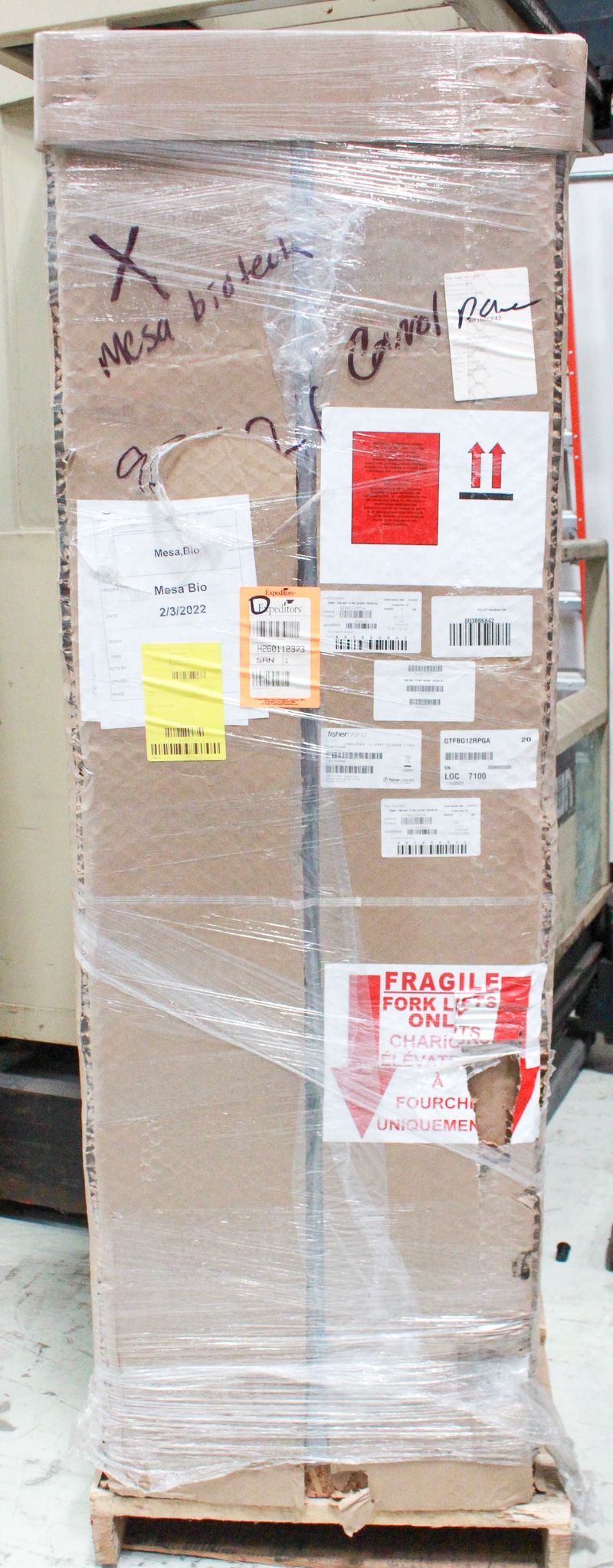 Fisher GTFBG12RPGA Refrigerator Lab 12 cu. ft. 2C-10C Quiet Alarms LED