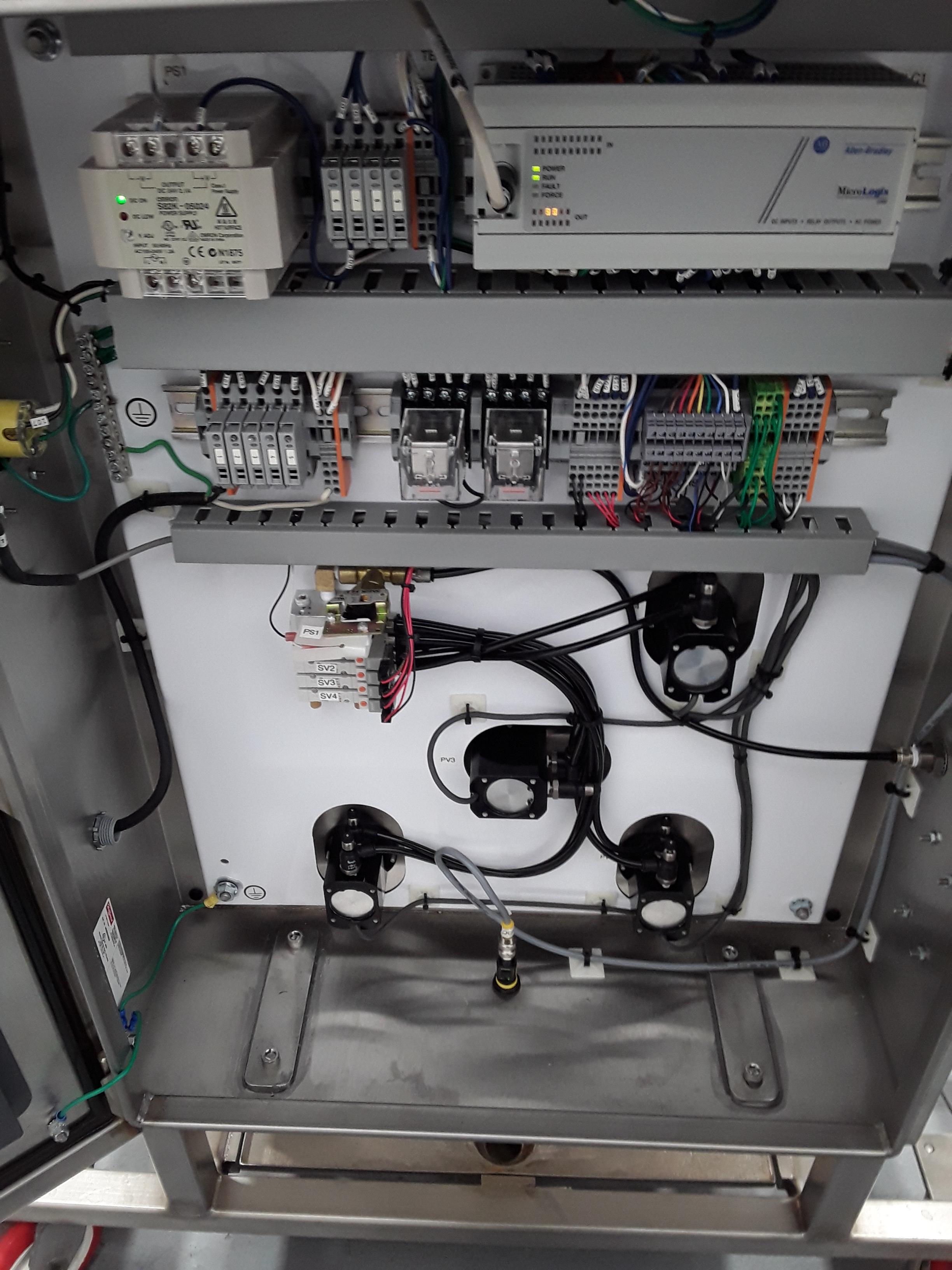 Gen-Probe Custom Process Skid 2 Pumps Turn-Key Peristaltic Automation