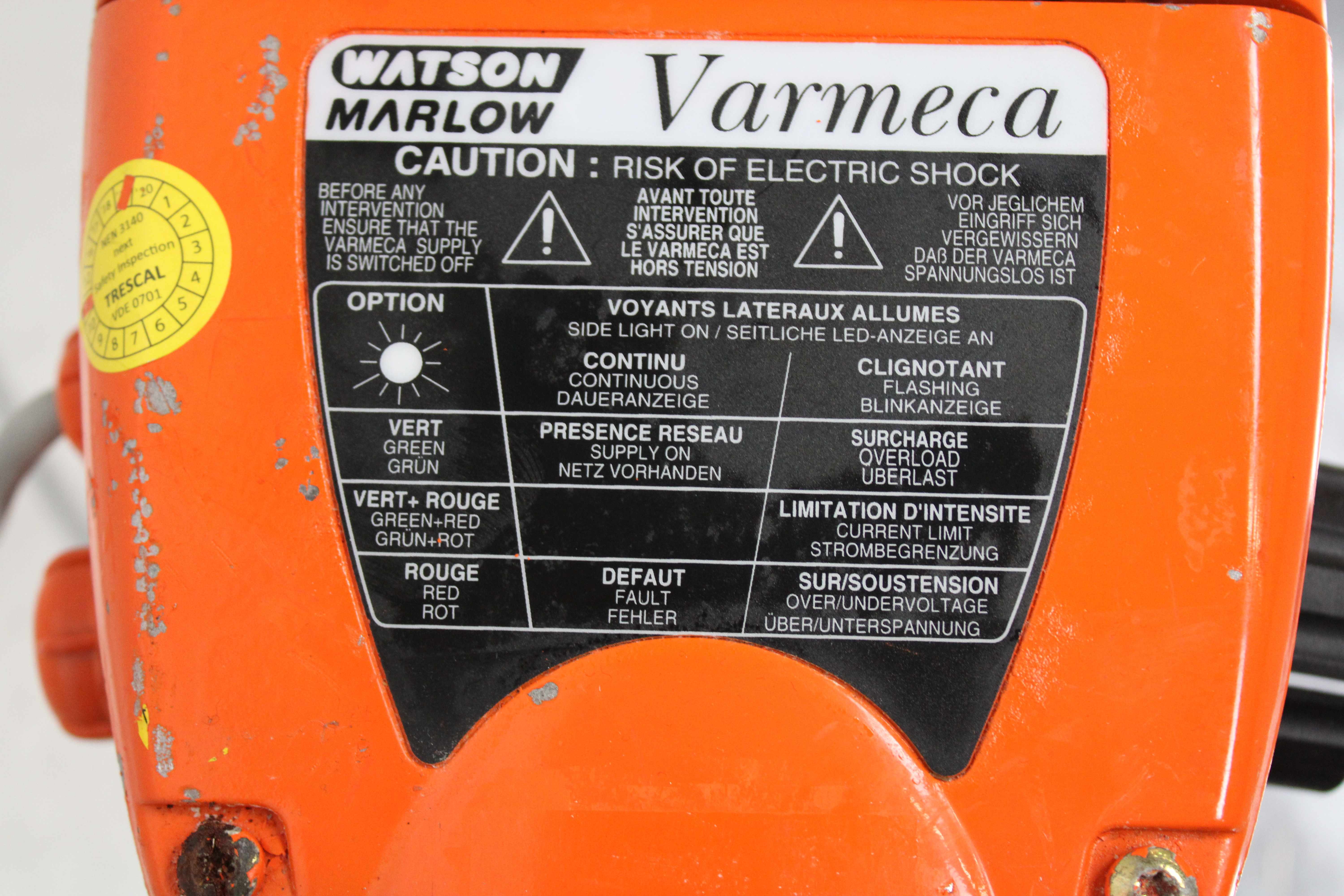 Watson Marlow Varmeca 060.8852.E40 Circulation Pump 230V 50/60Hz