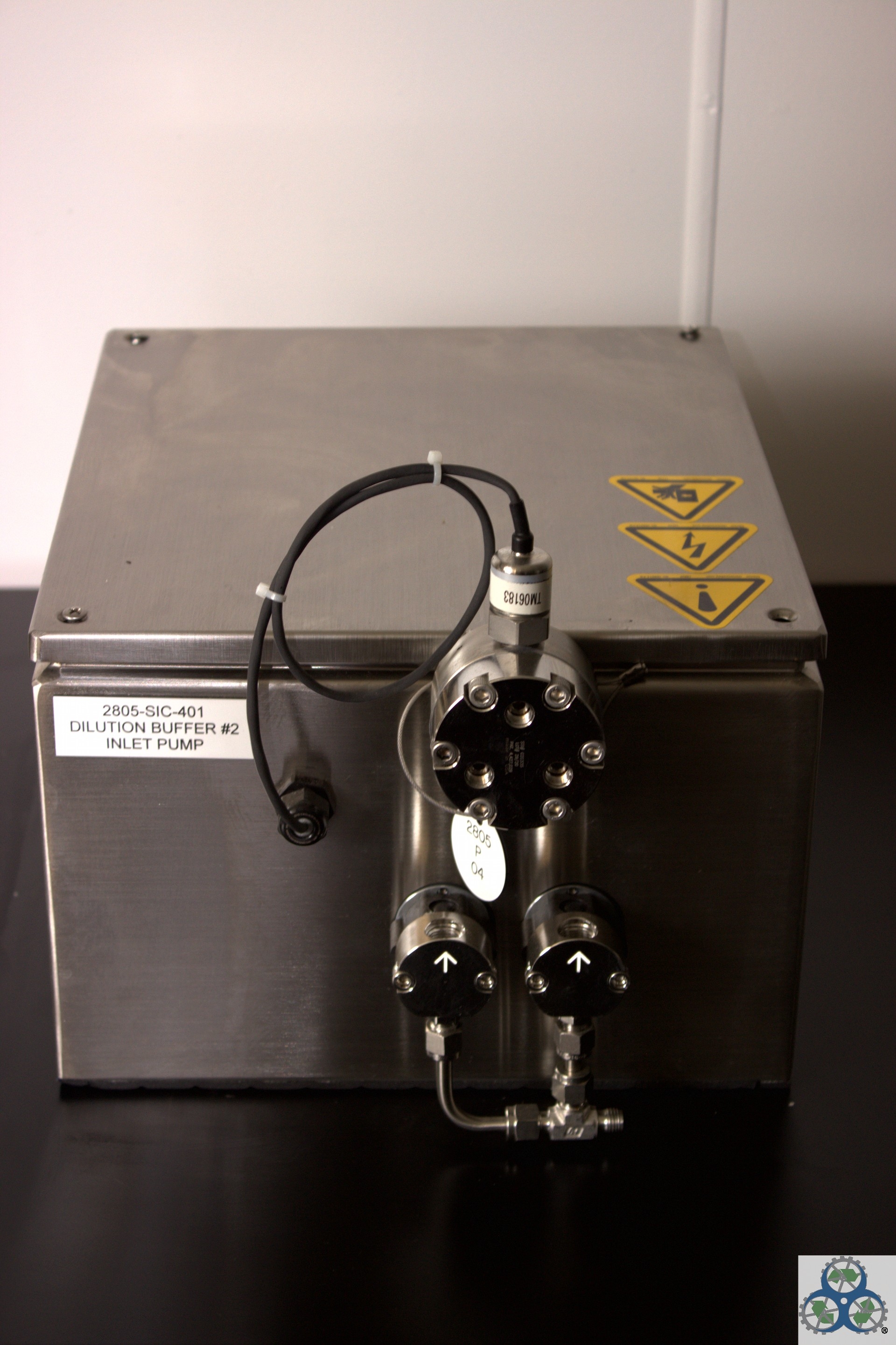 Dilution Buffer 2805 SIE 401 Pump 50-120 PSI Vacuum - Used - 120V 50/60Hz