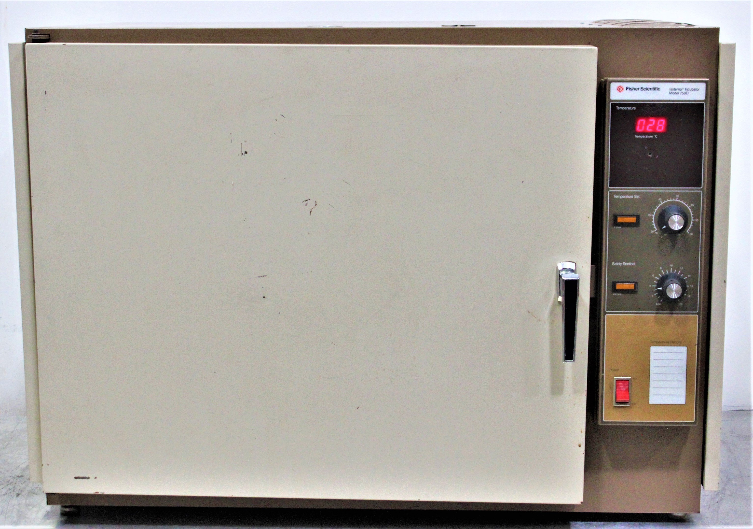 Fisher Scientific 750D Isotemp Incubator 30-75C Temp Range