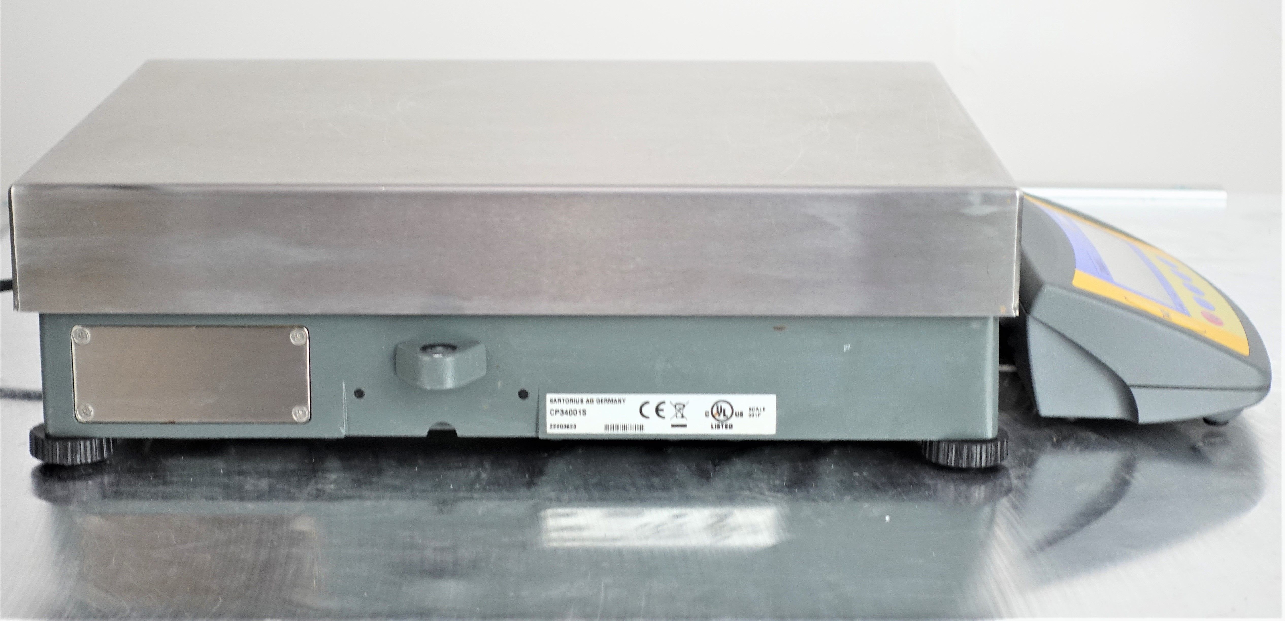 Sartorius CP34001S Lab Bench Scale 34000g Precision Weighing System 230V