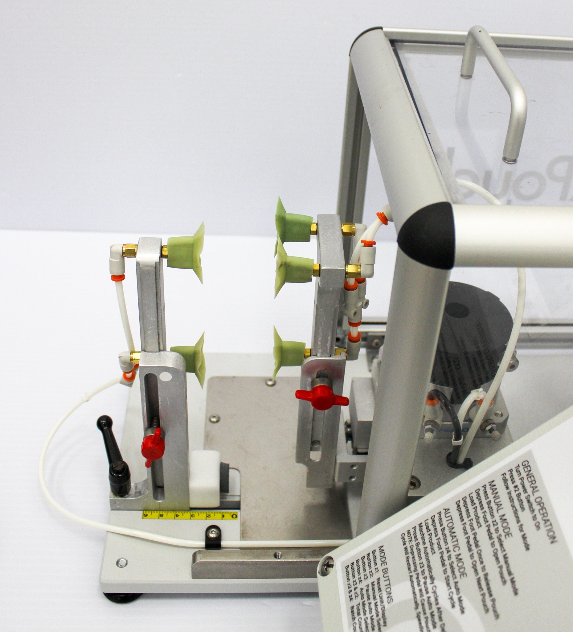 QuickPouch Micro Automated Pouch Opener, 30 PPM, 120V, Manual & Auto Modes