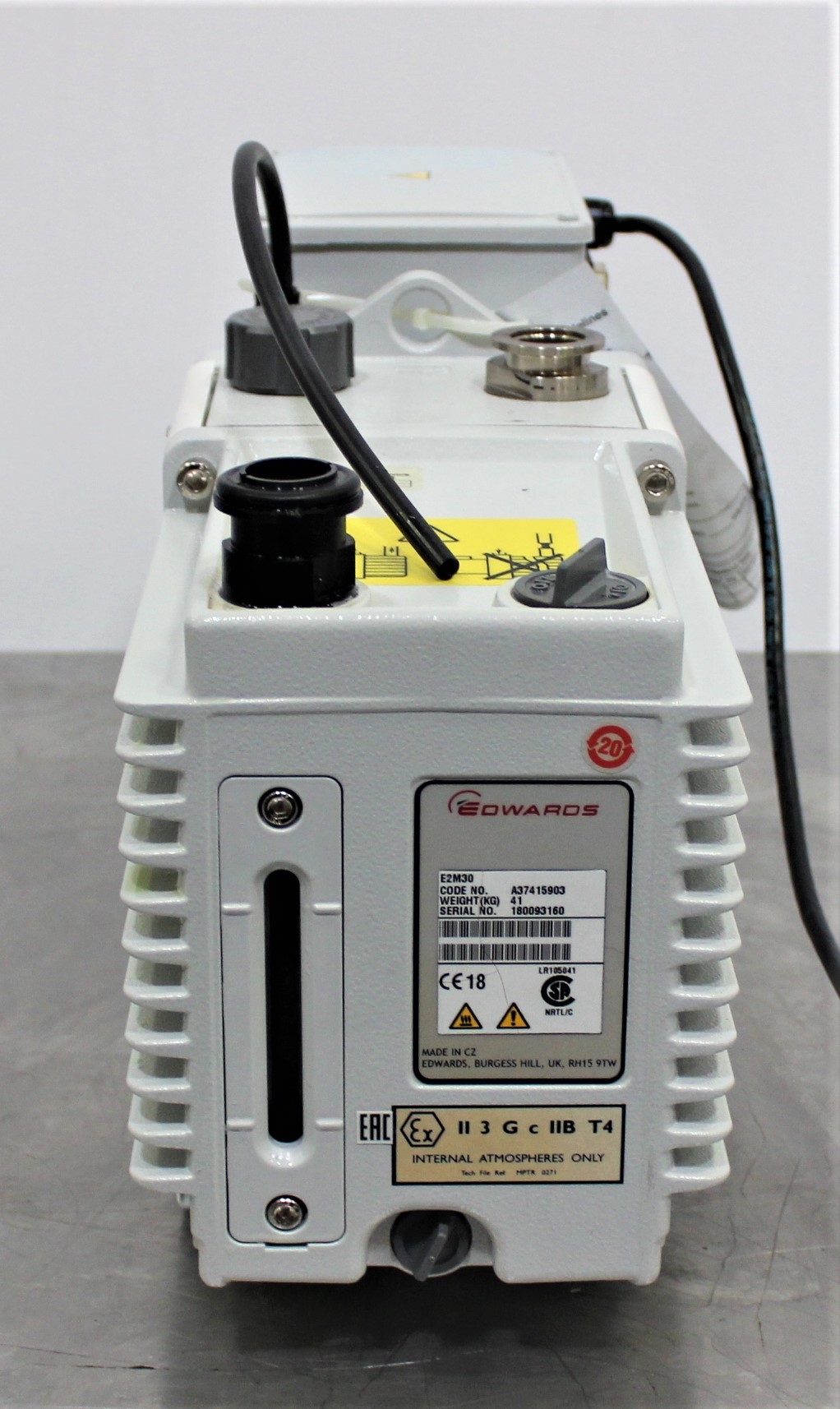 Edwards E2M30 Vacuum Pump 0.5hp High and Low Throughput Quiet Operation
