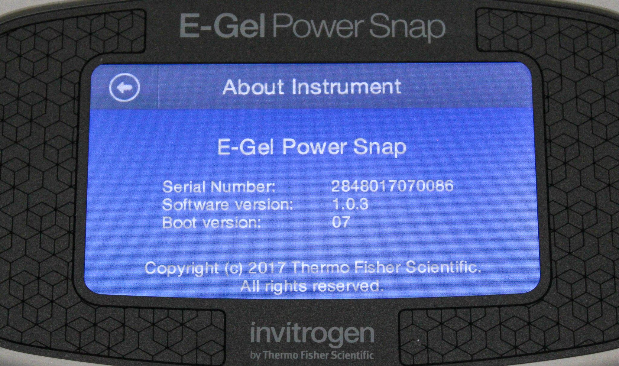 Invitrogen G8100 G8200 E-Gel Snap DNA Electrophoresis and Imaging