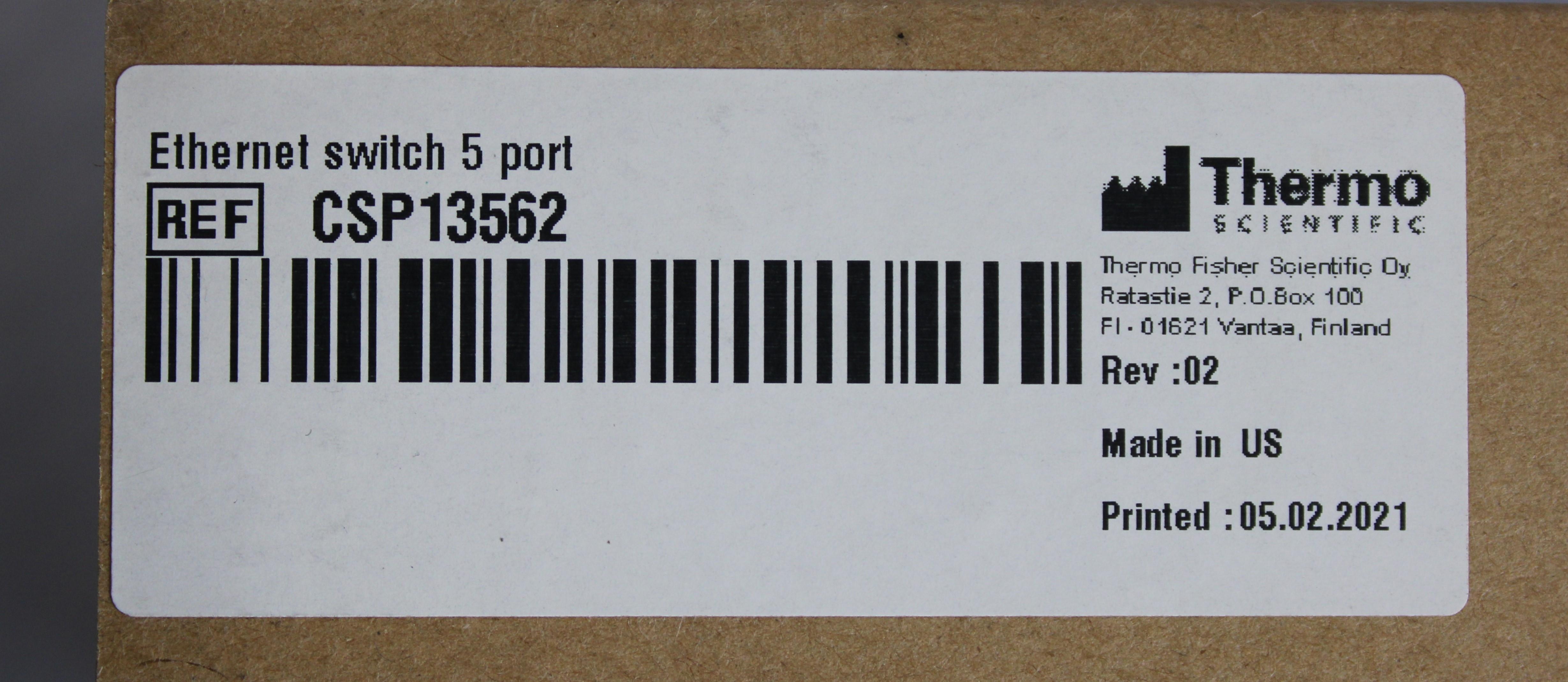 Thermo EKI-2525-BE Ethernet Network Switch 5-Port -10~60C Industrial Use