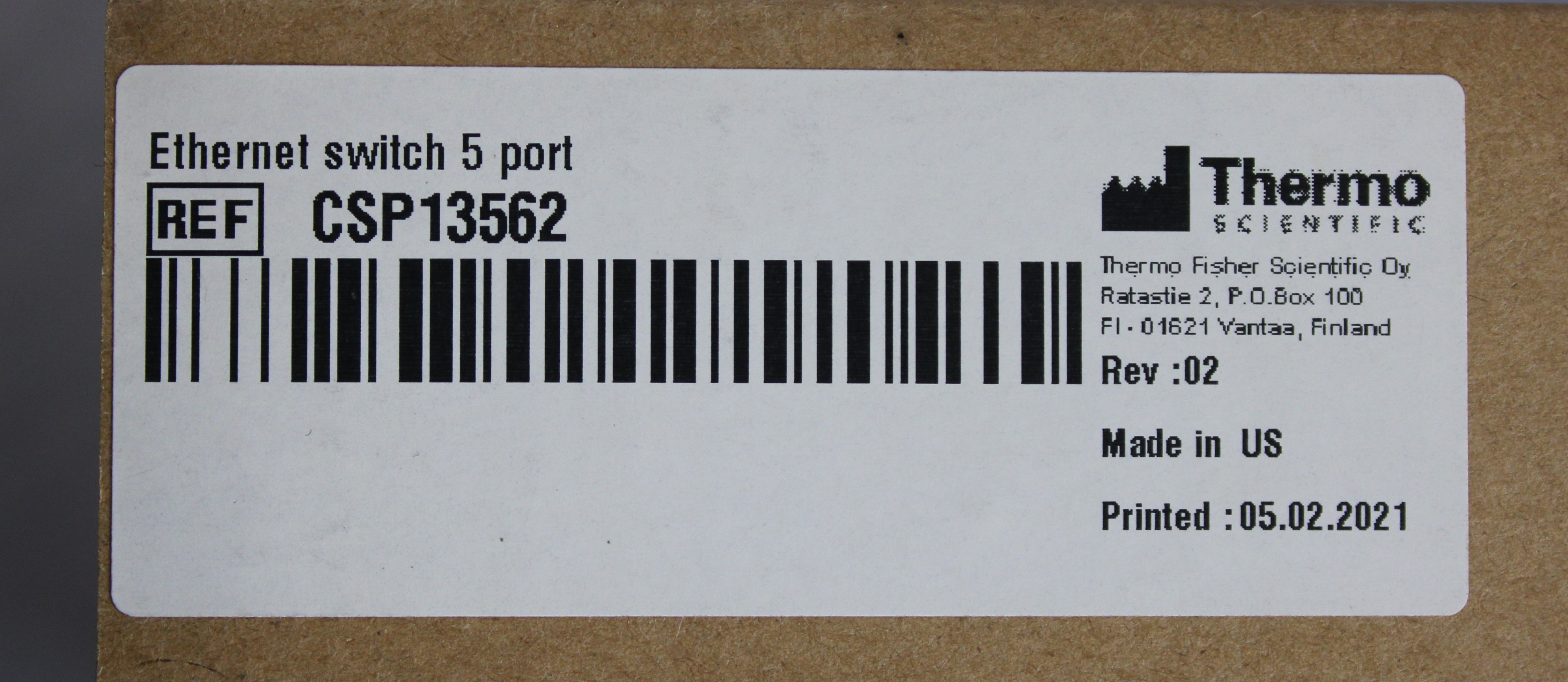 Thermo EKI-2525 Ethernet Switch 5 Port Unmanaged, -10 to 60C Range