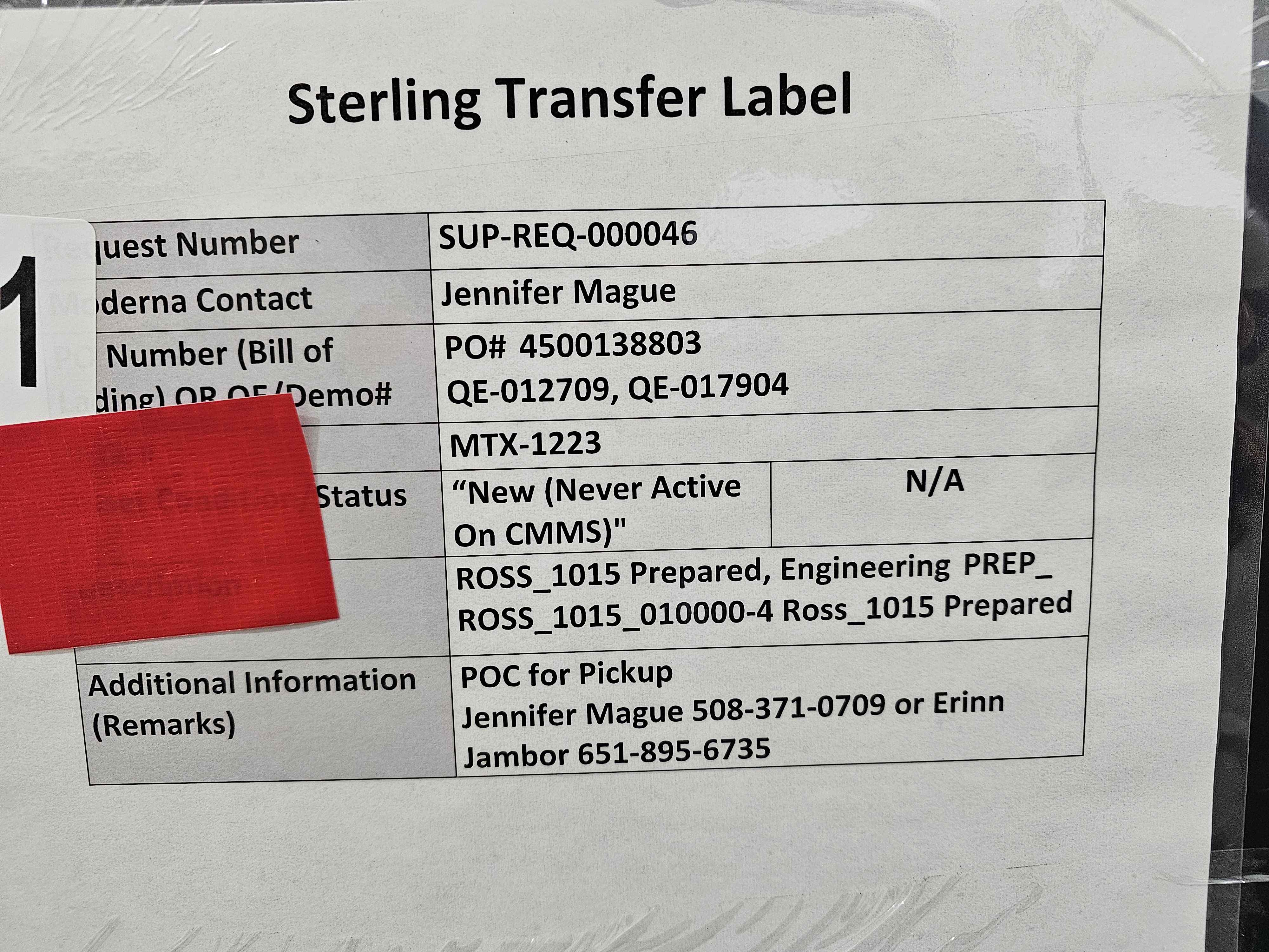 Single Use RoSS_1015 Prepared Container for Biopharmaceutical Bag Protection