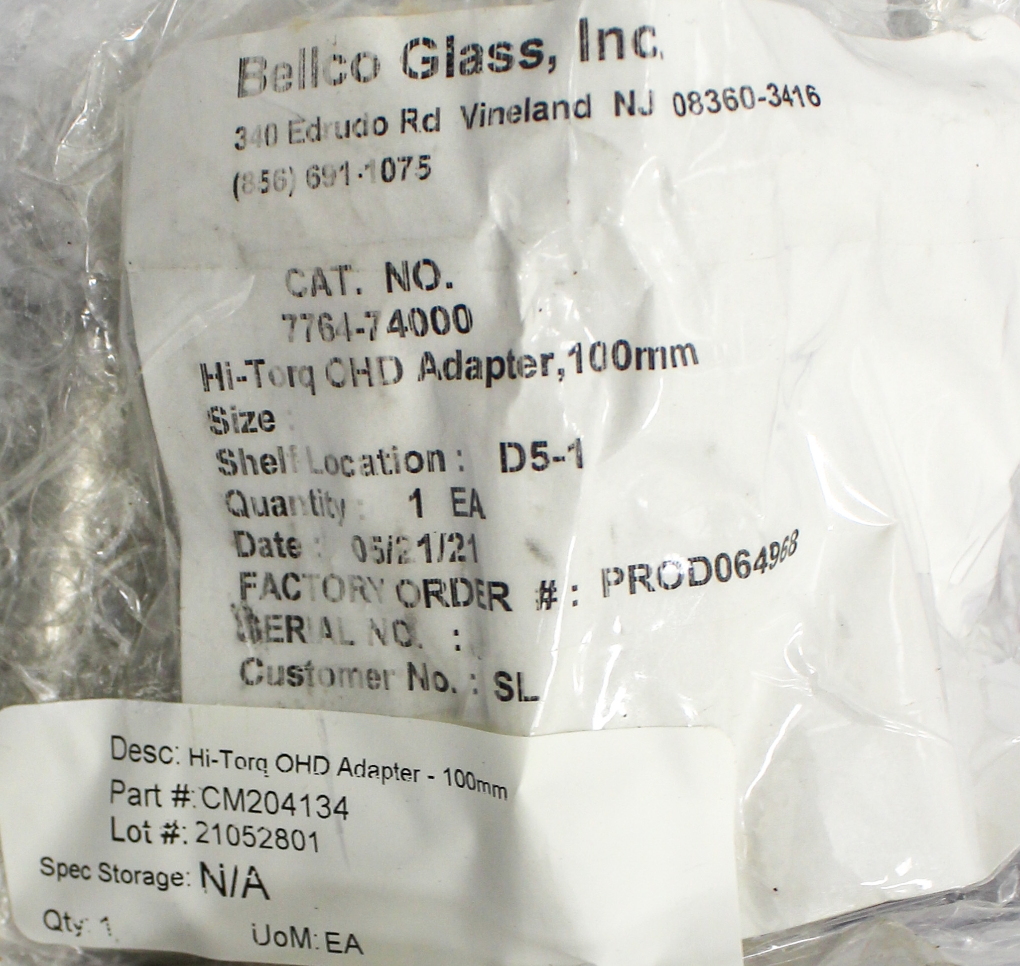 Bellco 7774-30115 Digital Display High Torque Overhead Stirrer 150 RPM