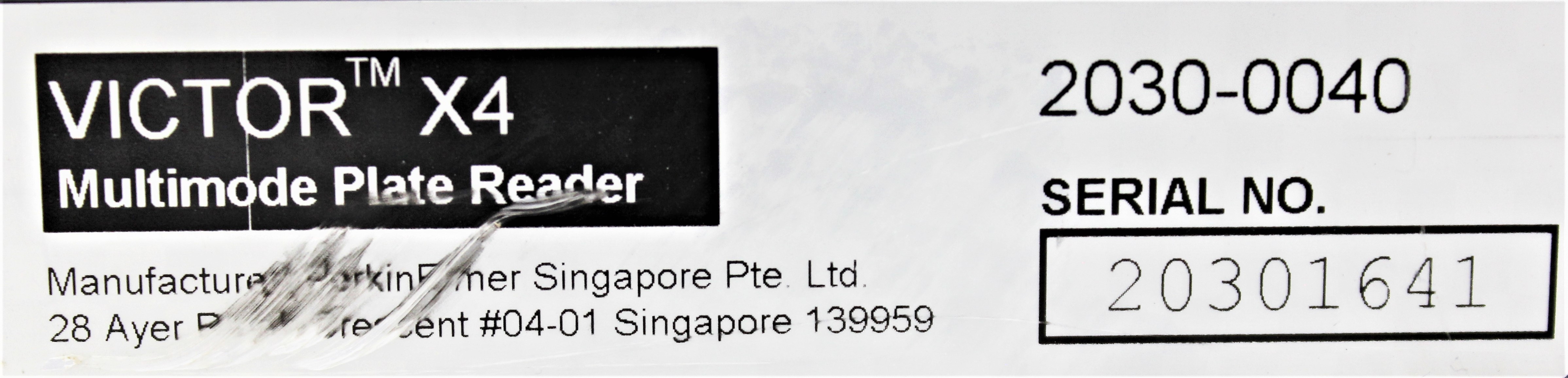 Perkin Elmer VICTOR X4 Plate Reader Multimode 1-1536 Well Formats