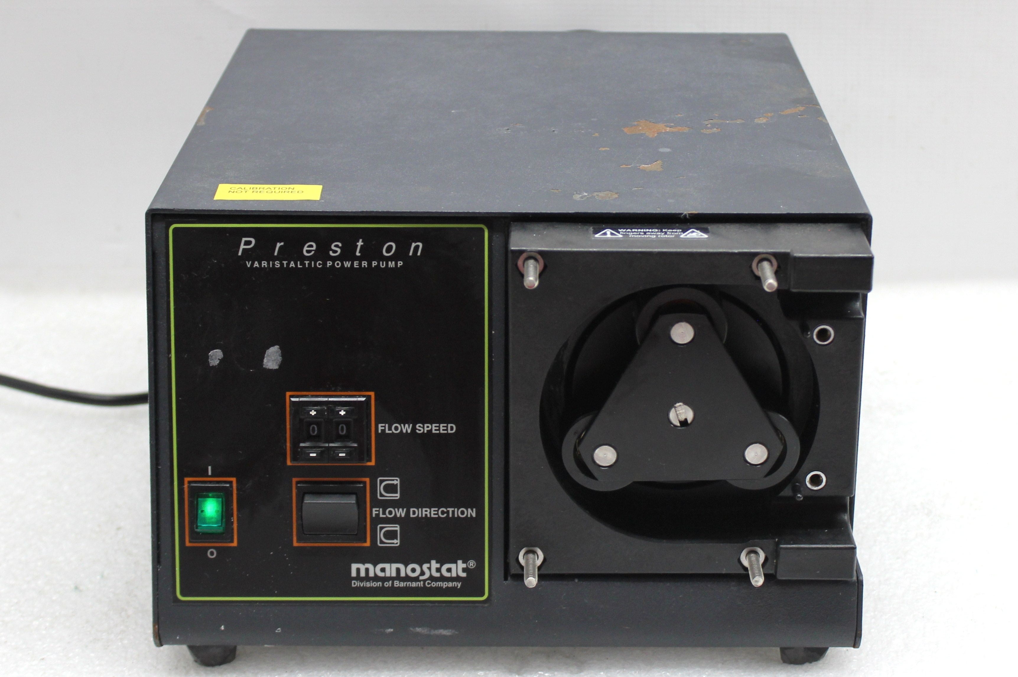 Manostat 72-370-000 Peristaltic Pump Laboratory Fluid Transfer 720 RPM Used