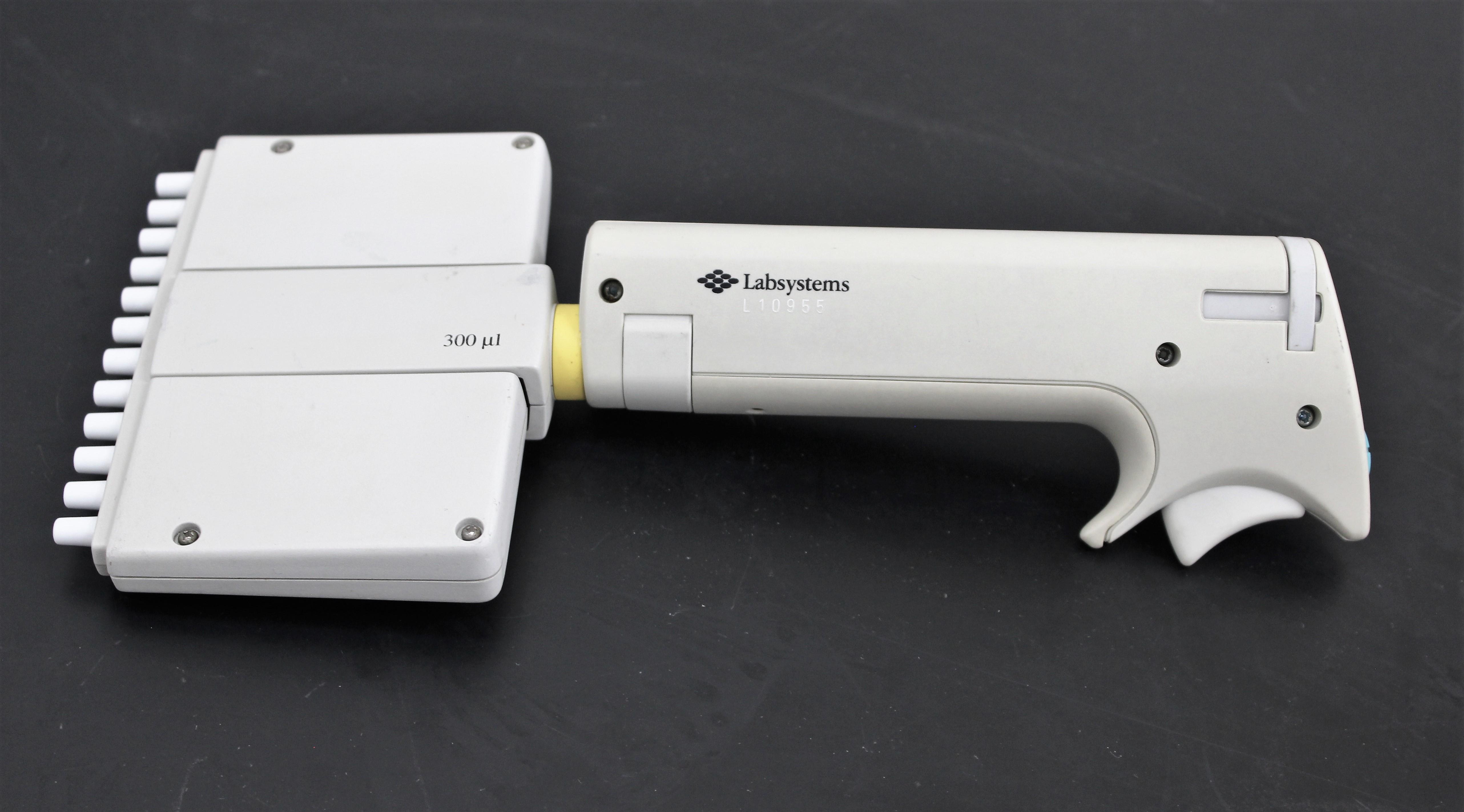 Thermo Finnpipette 300-12 Digital Multichannel Pipette 300 uL Very Good