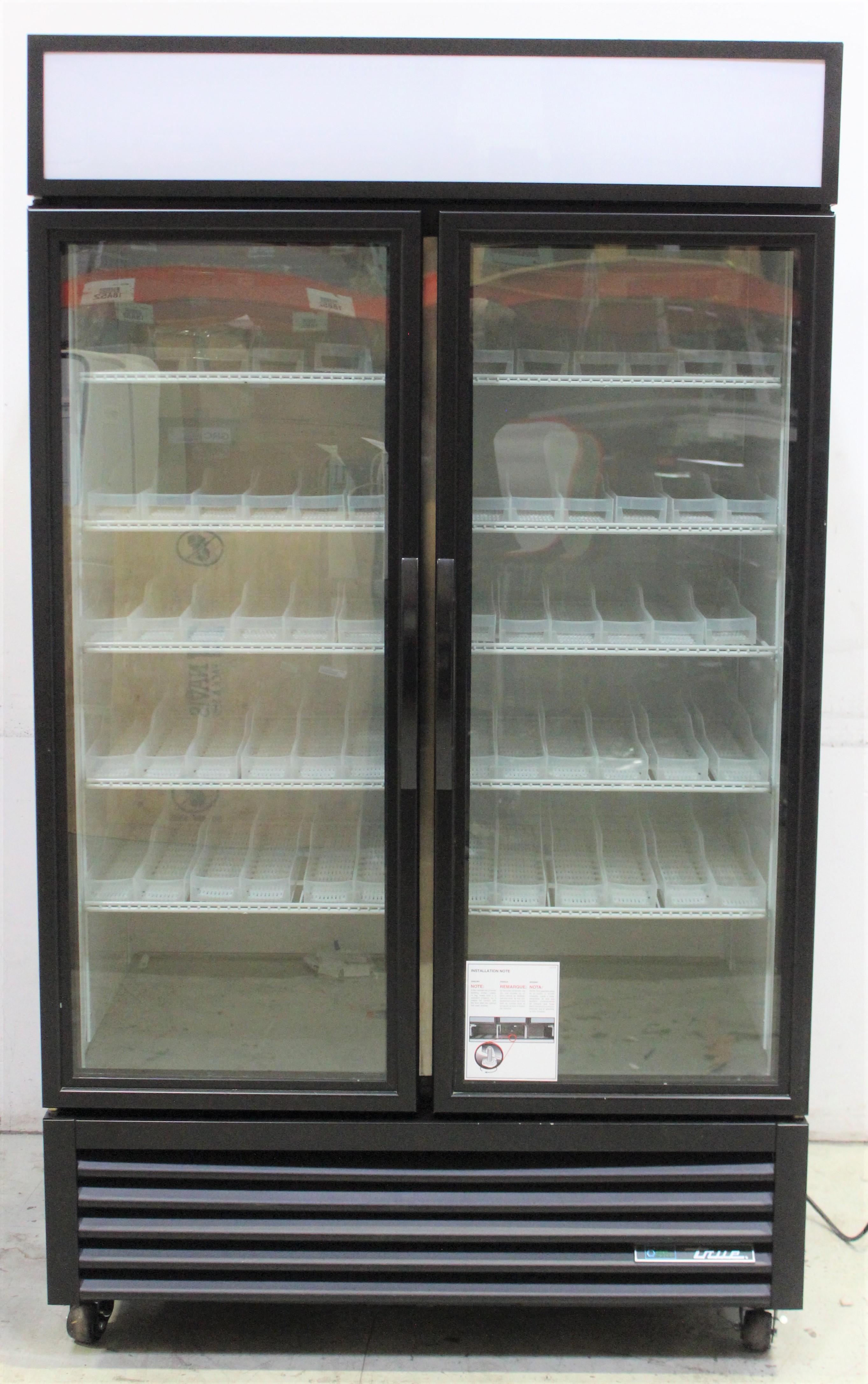 True GDM-43-HC Refrigerator Commercial Glass Door LED Lighting 40.6 cuft