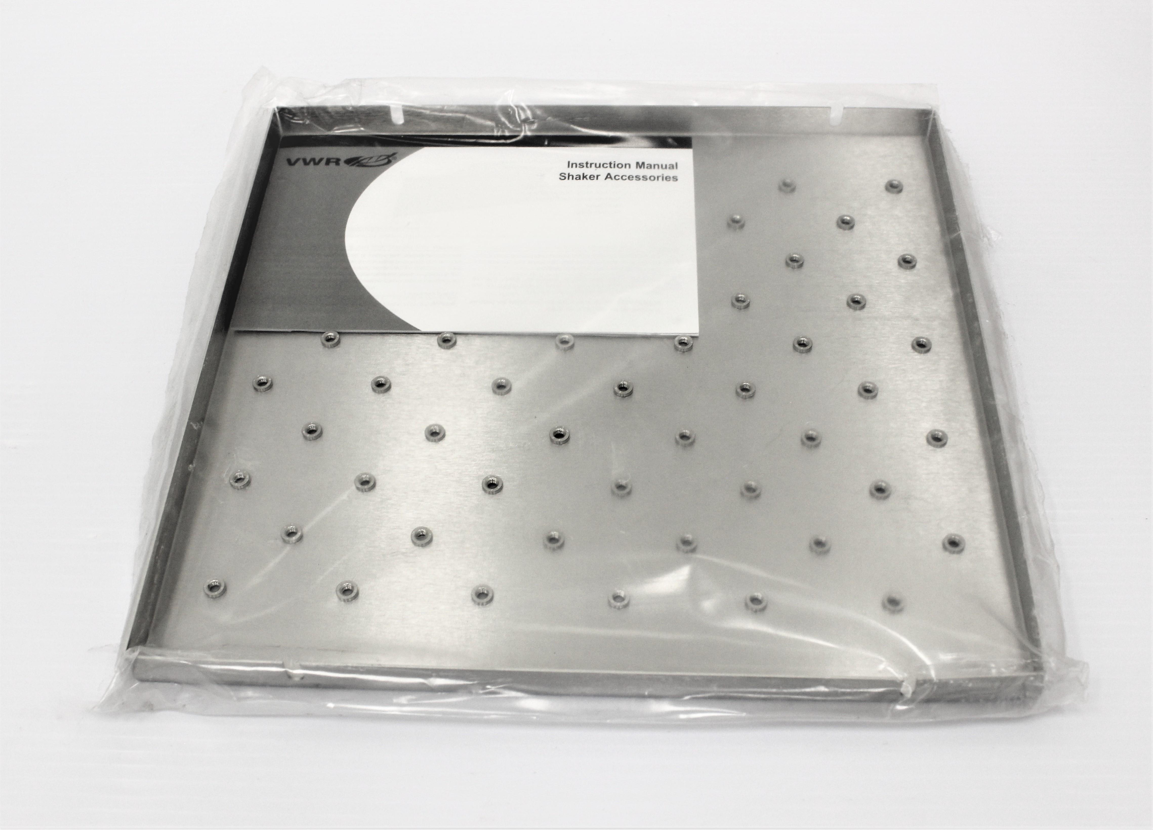 VWR Shaker Accessories Stainless Steel Platform Turnkey 35lb Capacity New