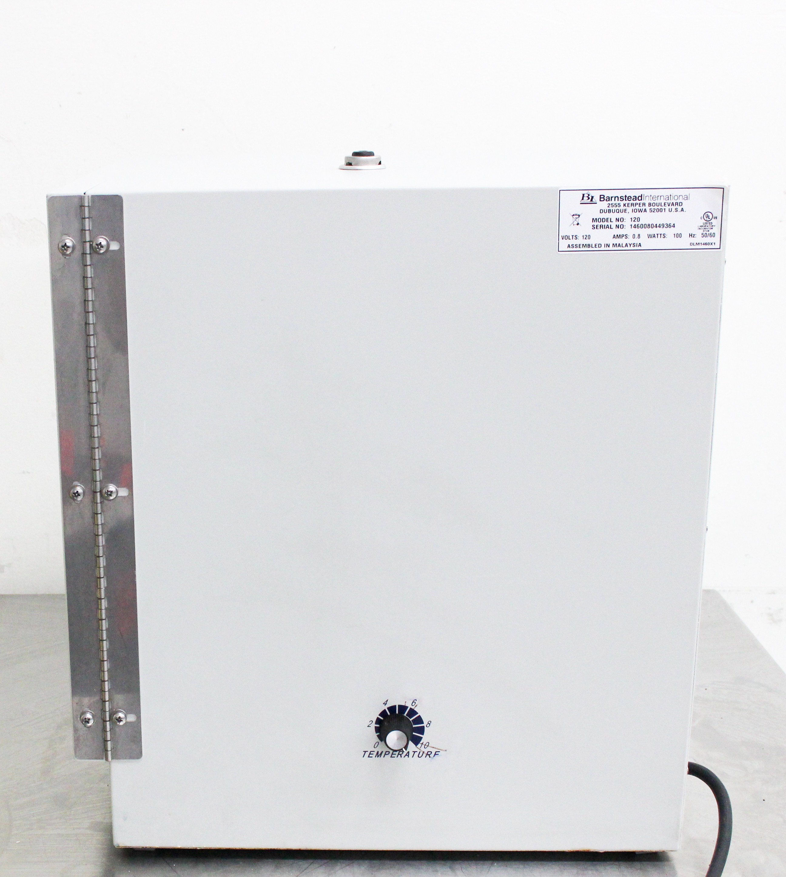 Barnstead/Lab-Line Model 120 Compact Incubator 1.00 cu ft 60C 120V