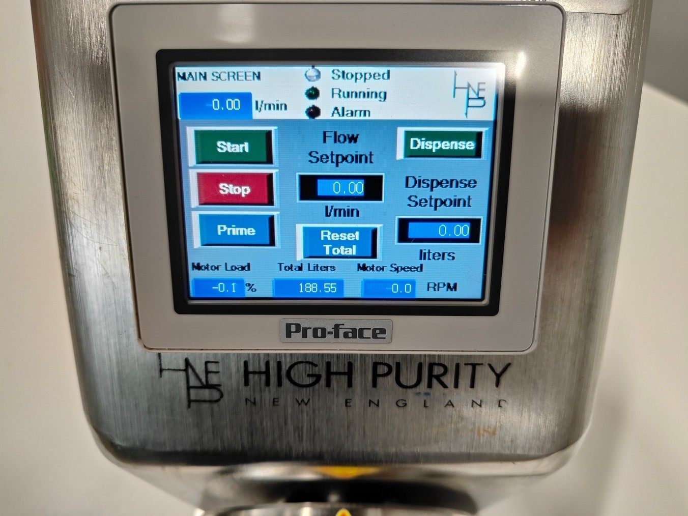 High Purity Quattroflow 1200 Diaphragm Pump 0.1-20Lpm 140F Max Temp