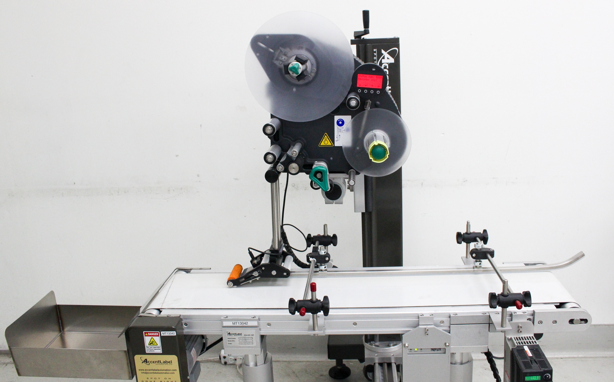 AccentLabel APEL40PL Top Label Applicator Fair Condition Needs Repairs