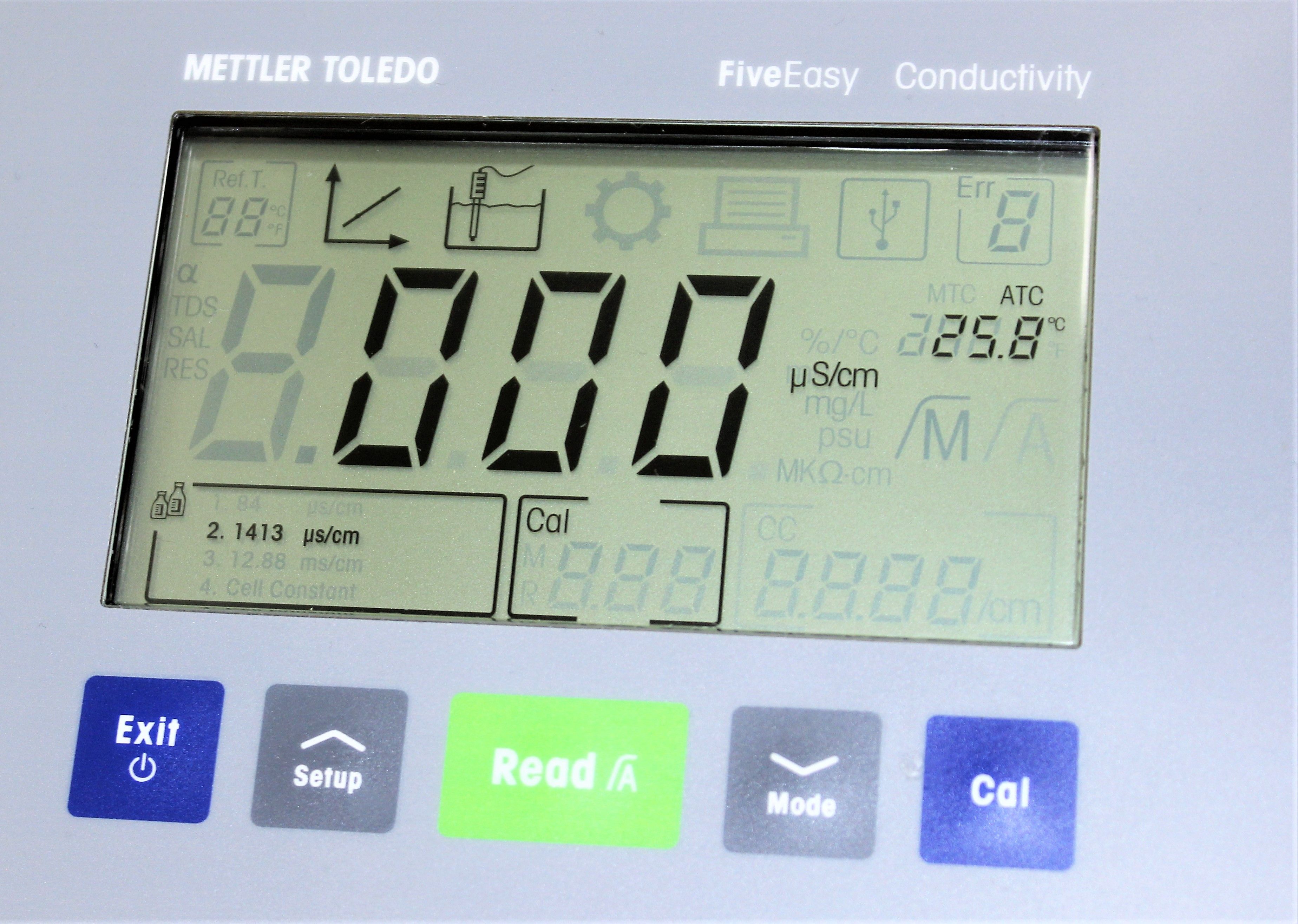 Mettler Toledo F30 FiveEasy Conductivity Meter