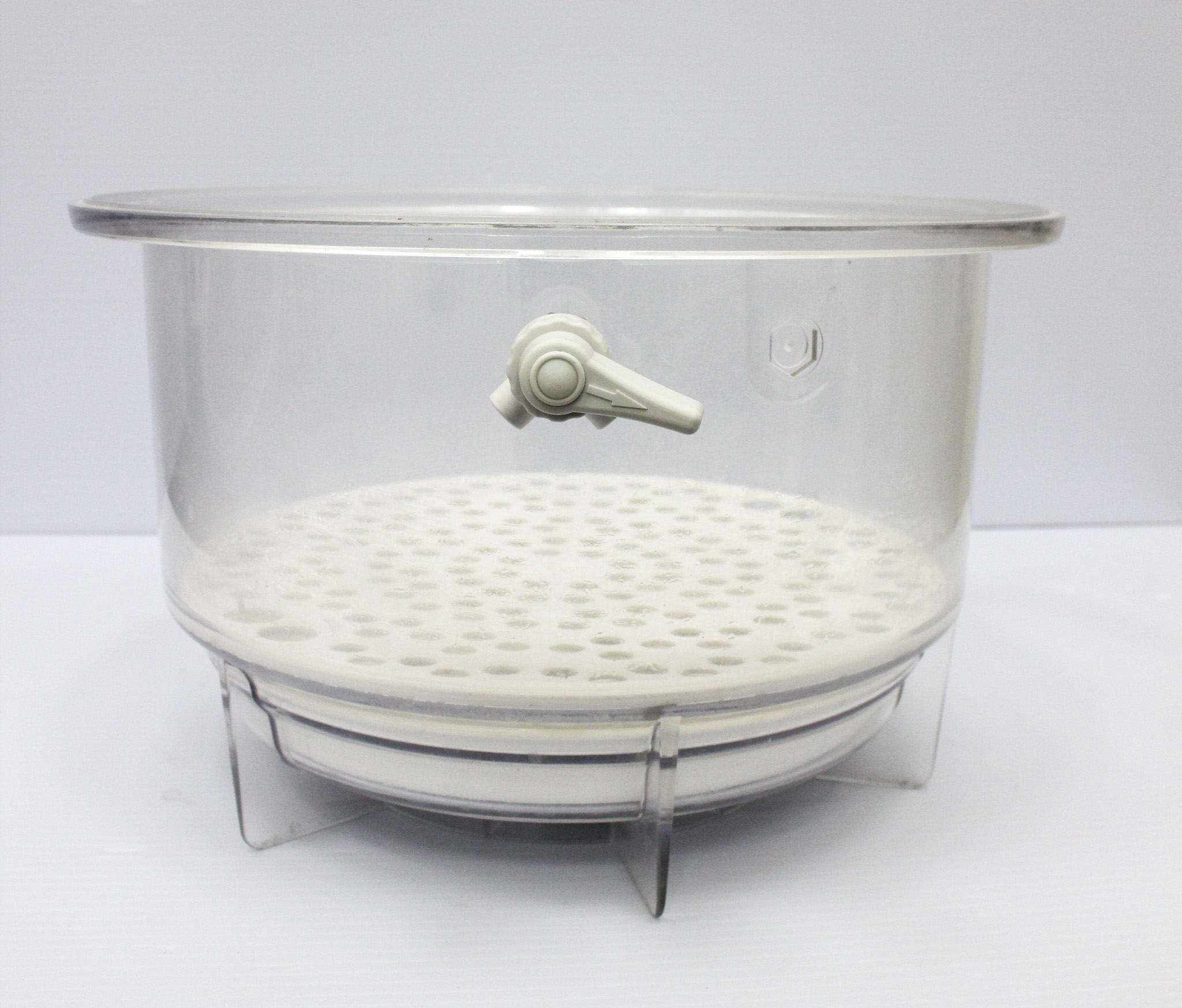 Science Ware F42400-2221 Round Vacuum Desiccator 10L UV-Blocking Secure