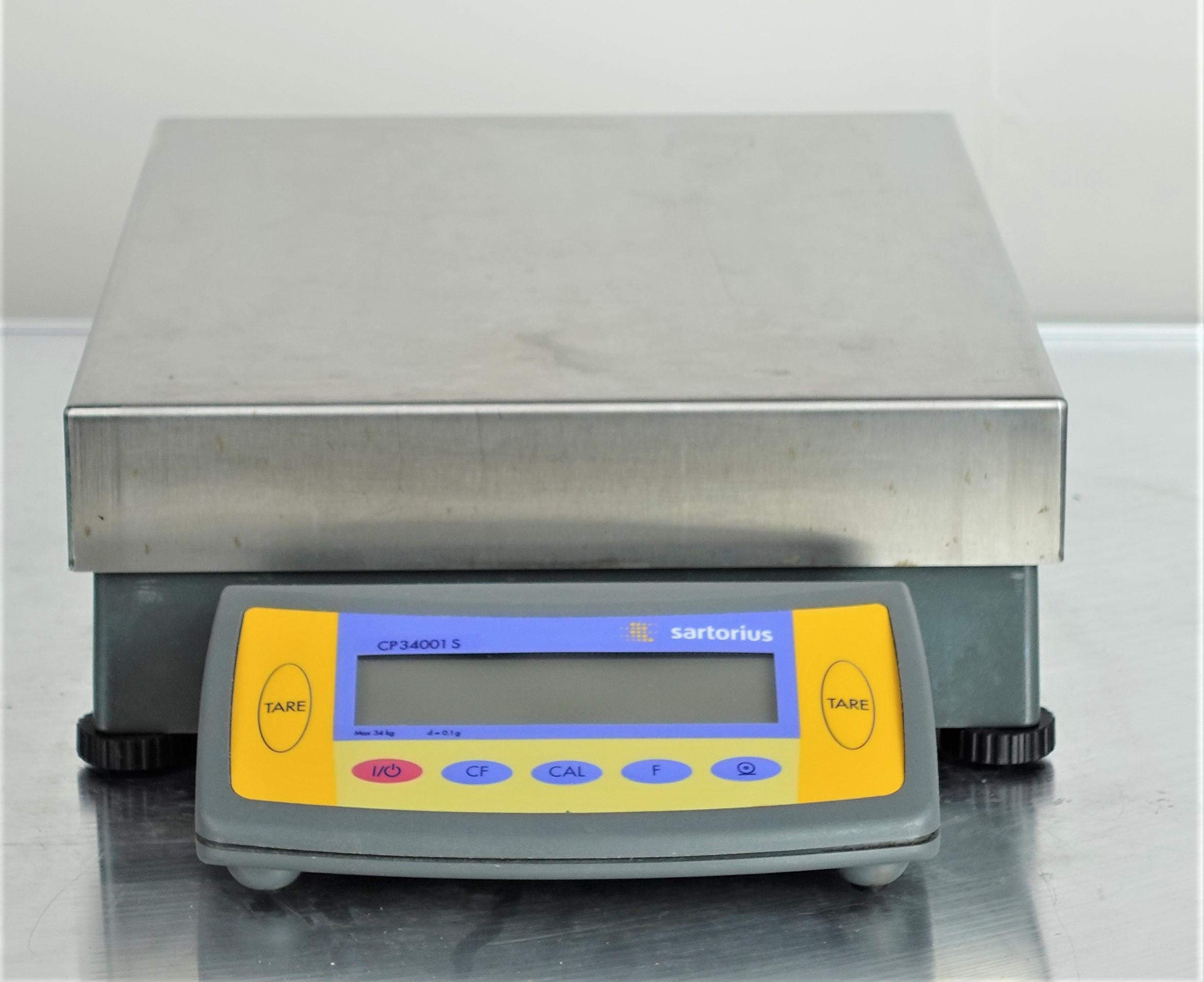 Sartorius CP34001S Lab Bench Scale 34000g Capacity Easy Calibration