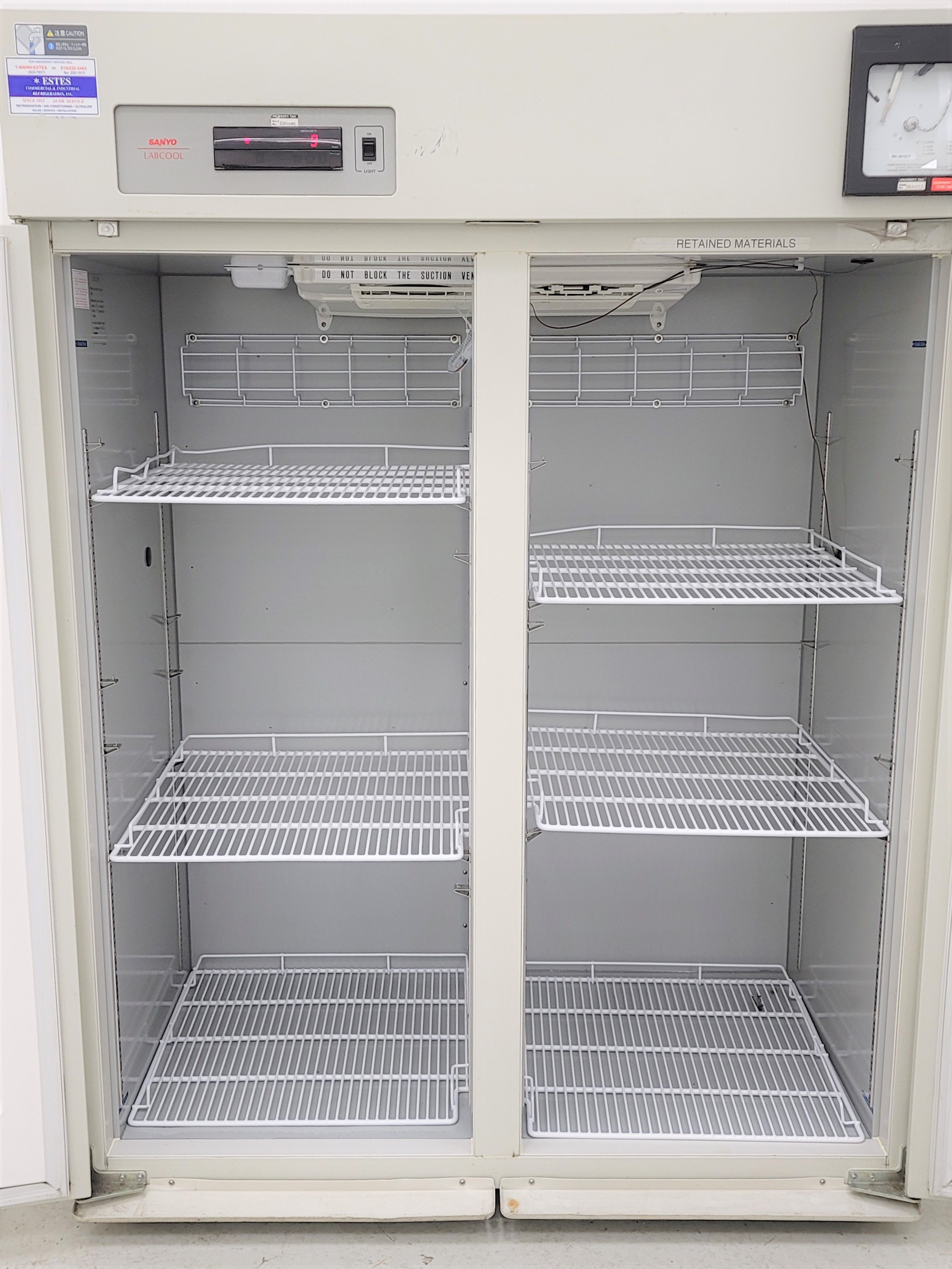 Sanyo MPR-1410 Large Capacity Pharmaceutical Refrigerator 2-23C 1365L