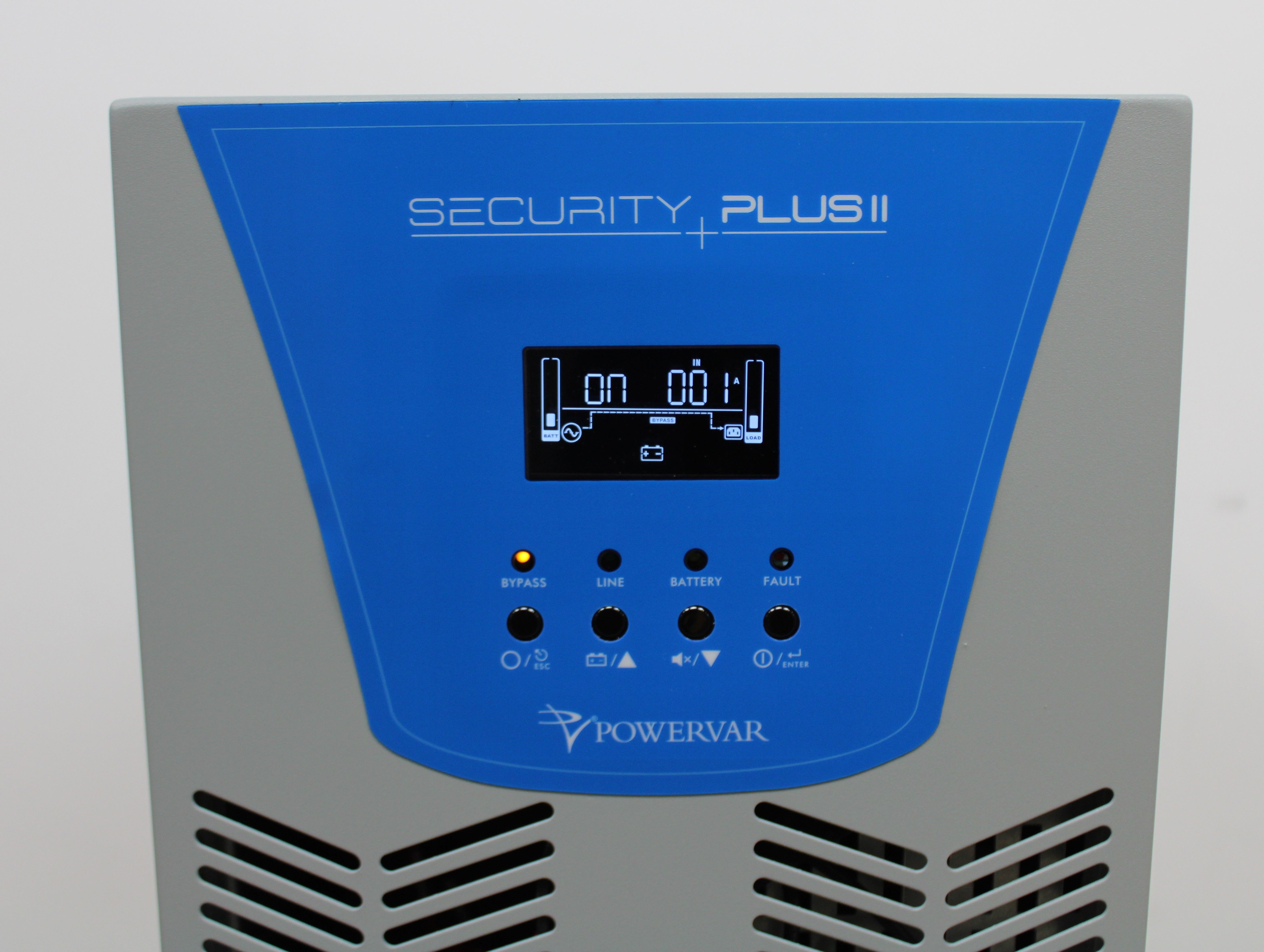 Powervar Security Plus II UPS 6kVA 240V Advanced Power Protection Used