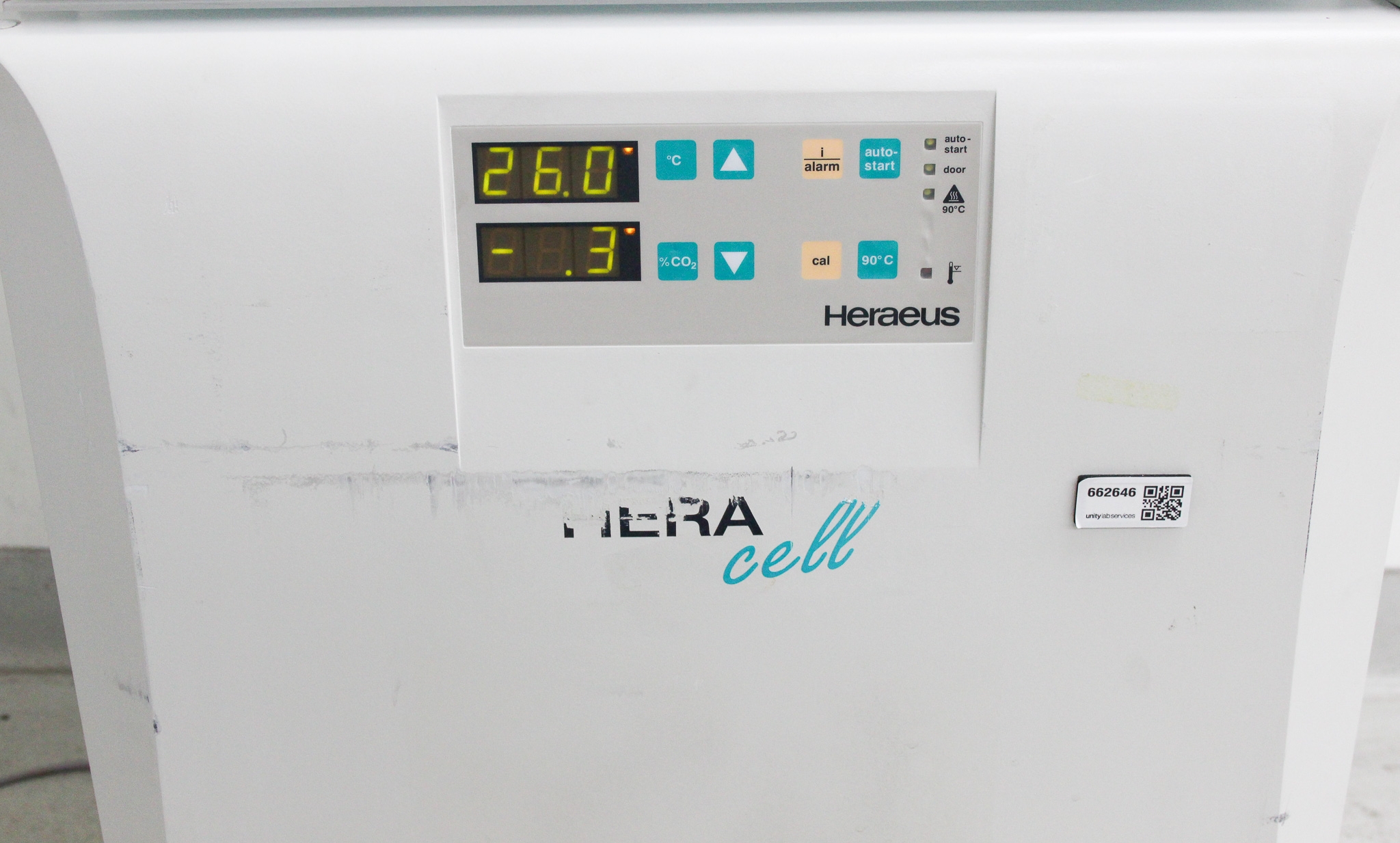 Kendro HERAcell CO2 Incubator 51013669 Copper Lined Chamber 5.4 cu ft 55C