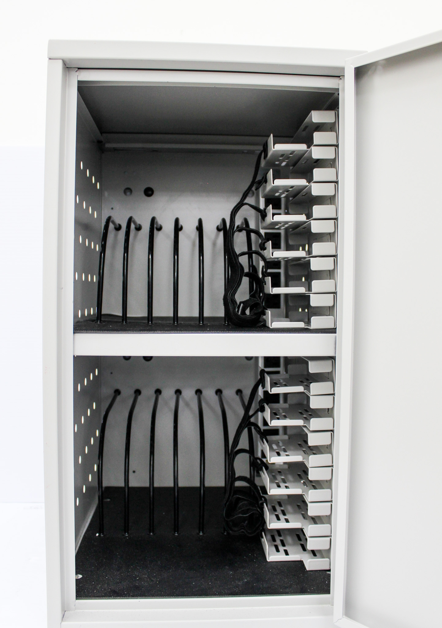 Luxor 12 Tablet Vertical Charging Cabinet Wall Mounted Secure Organize